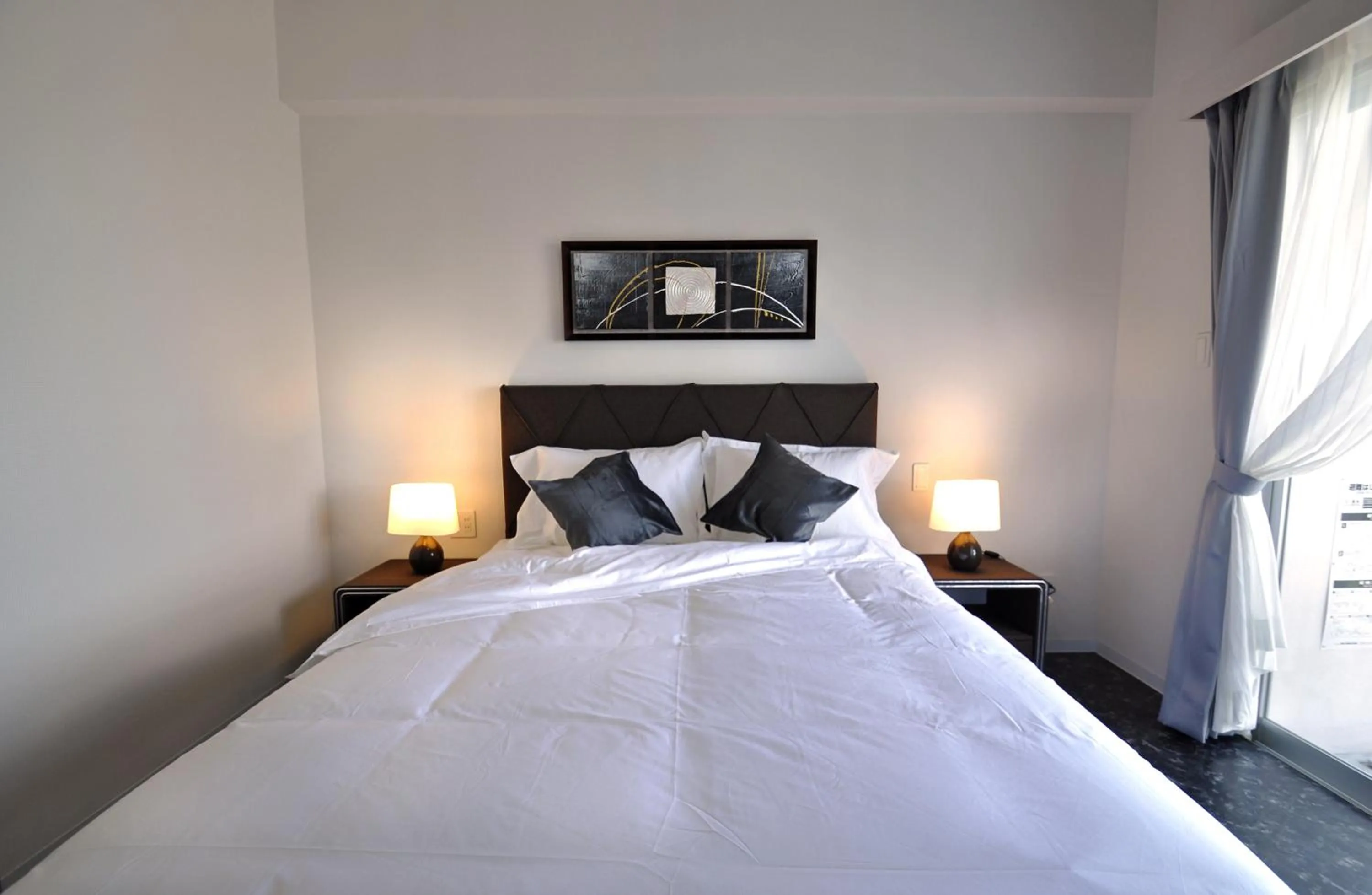 Bedroom, Bed in Beach Front Tower Mihama by DSH