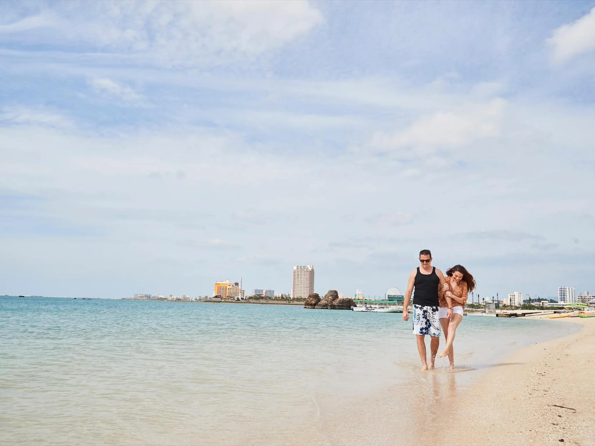 Beach in Beach Front Tower Mihama by DSH