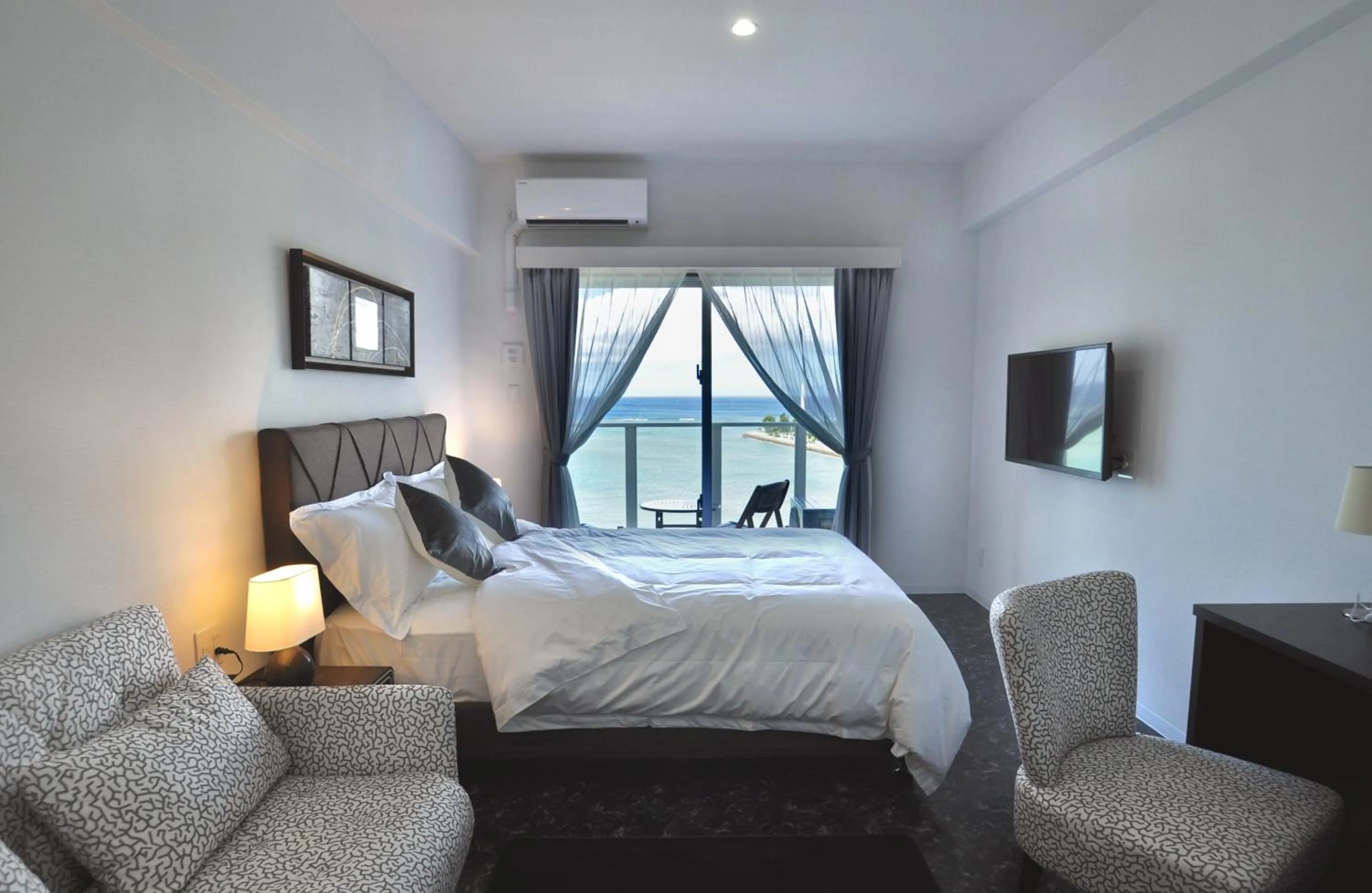 Bedroom, Bed in Beach Front Tower Mihama by DSH