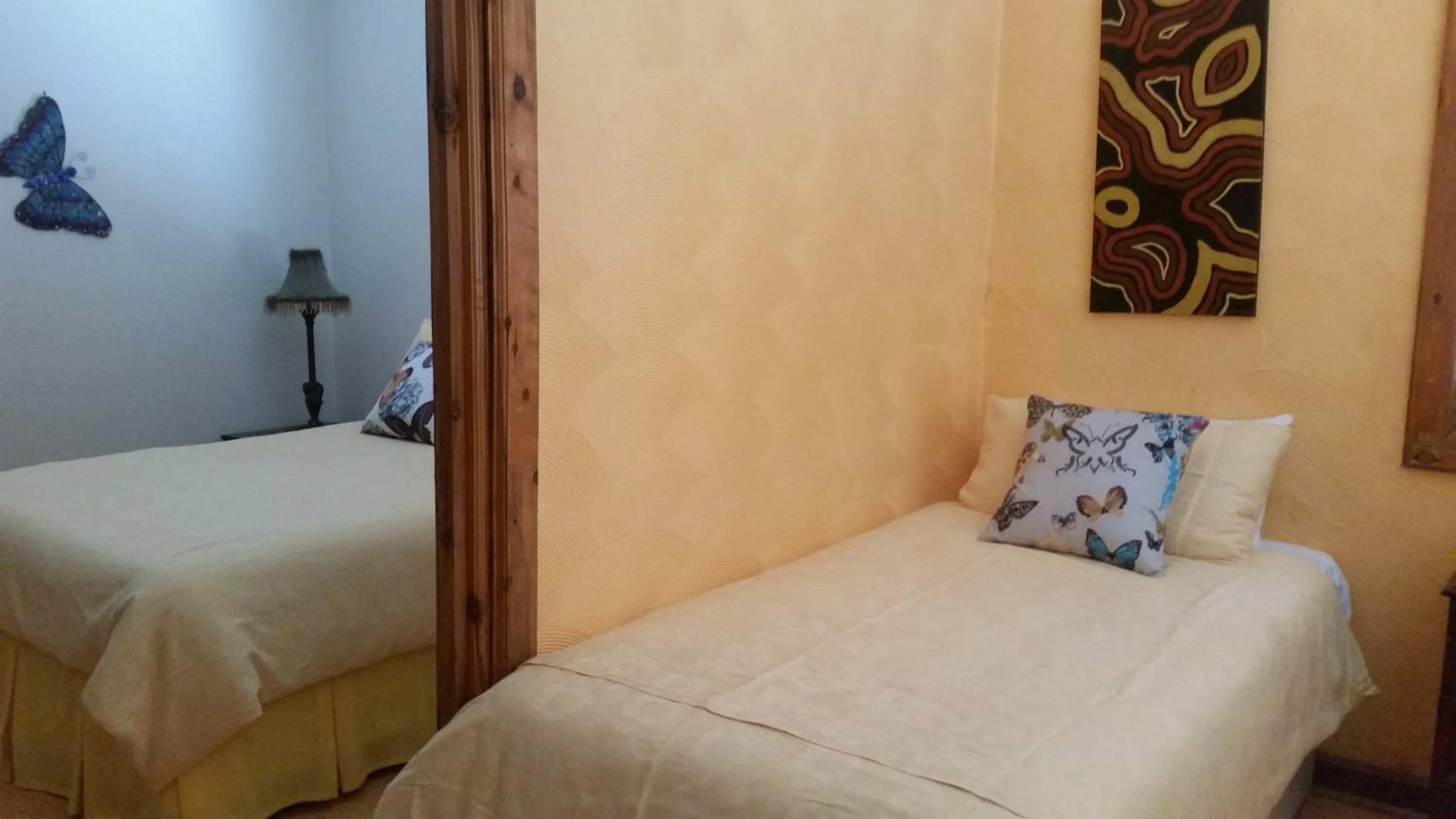 Bed in Sonja's Bed and Breakfast