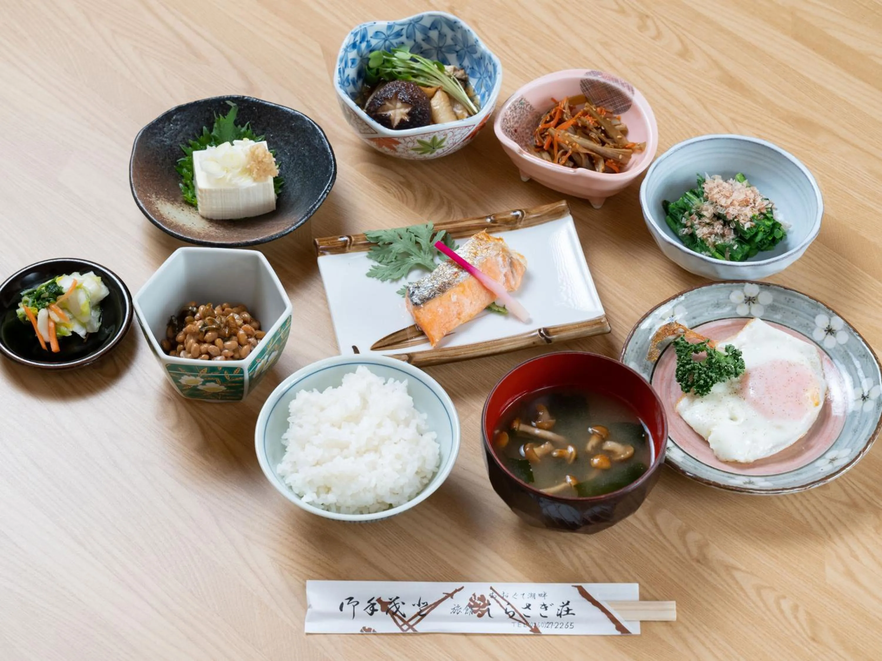 Breakfast in Oogute Kohan Shirasagi So