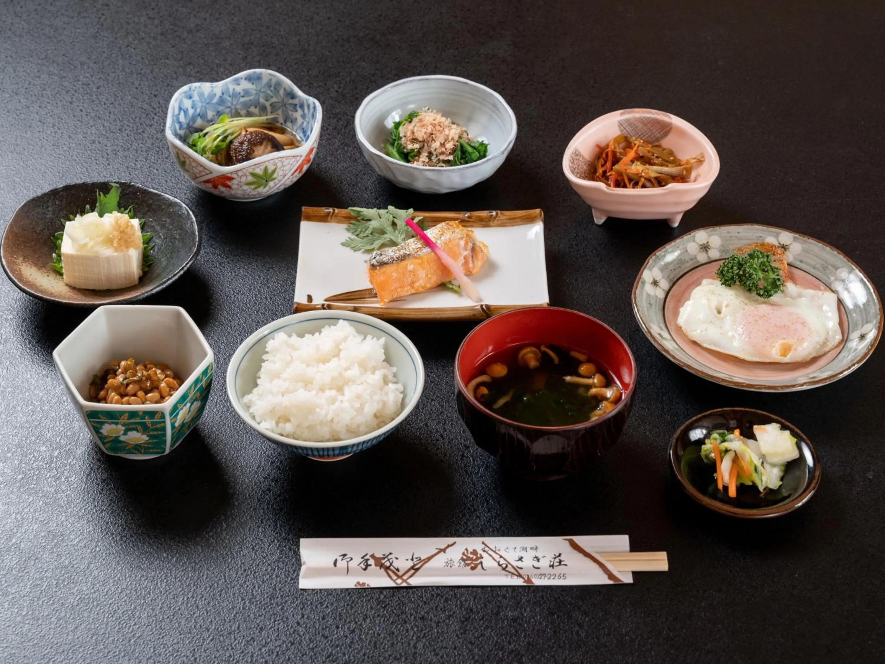 Breakfast in Oogute Kohan Shirasagi So