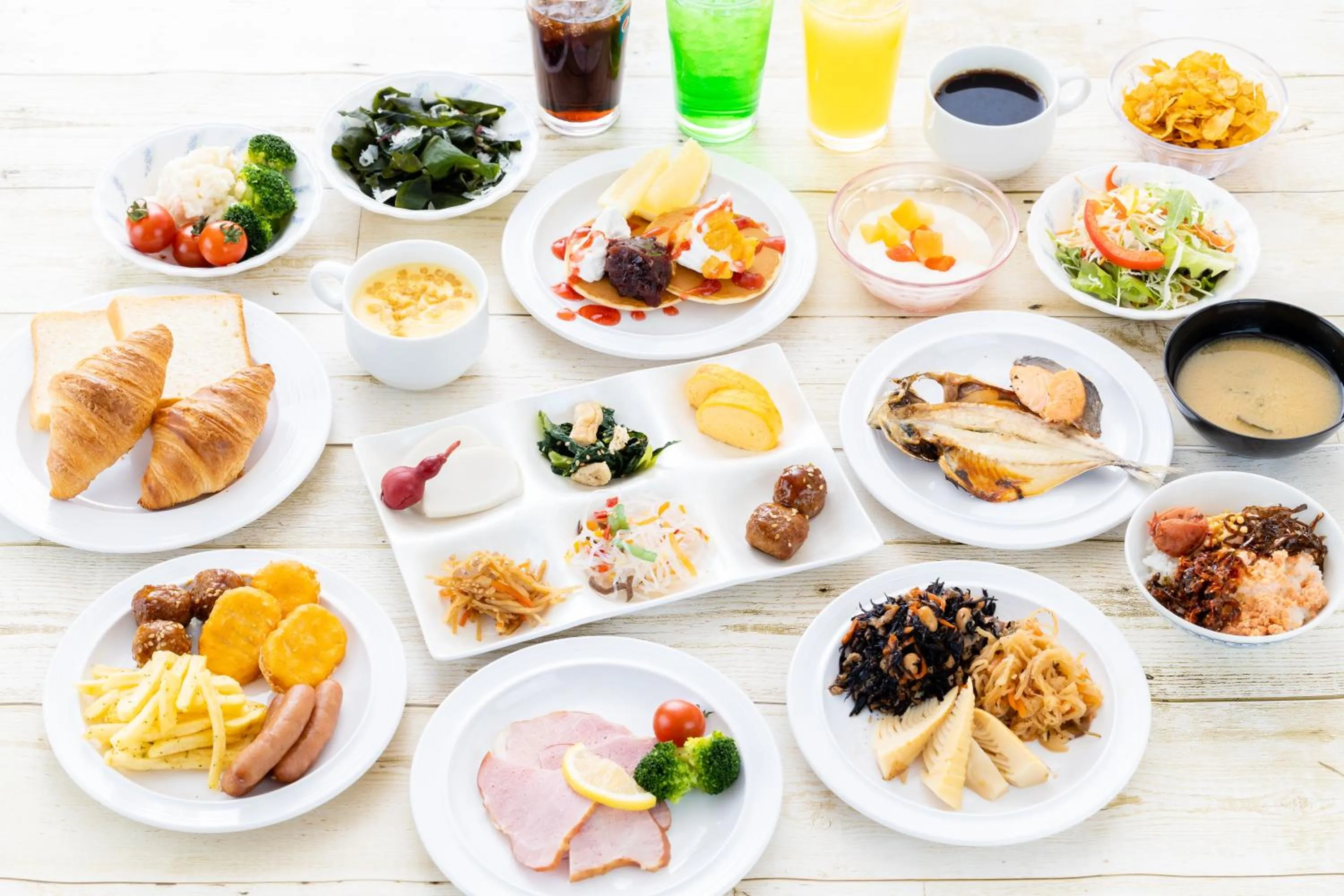 Breakfast in Gora Hotel Paipuno Kemuri Plus