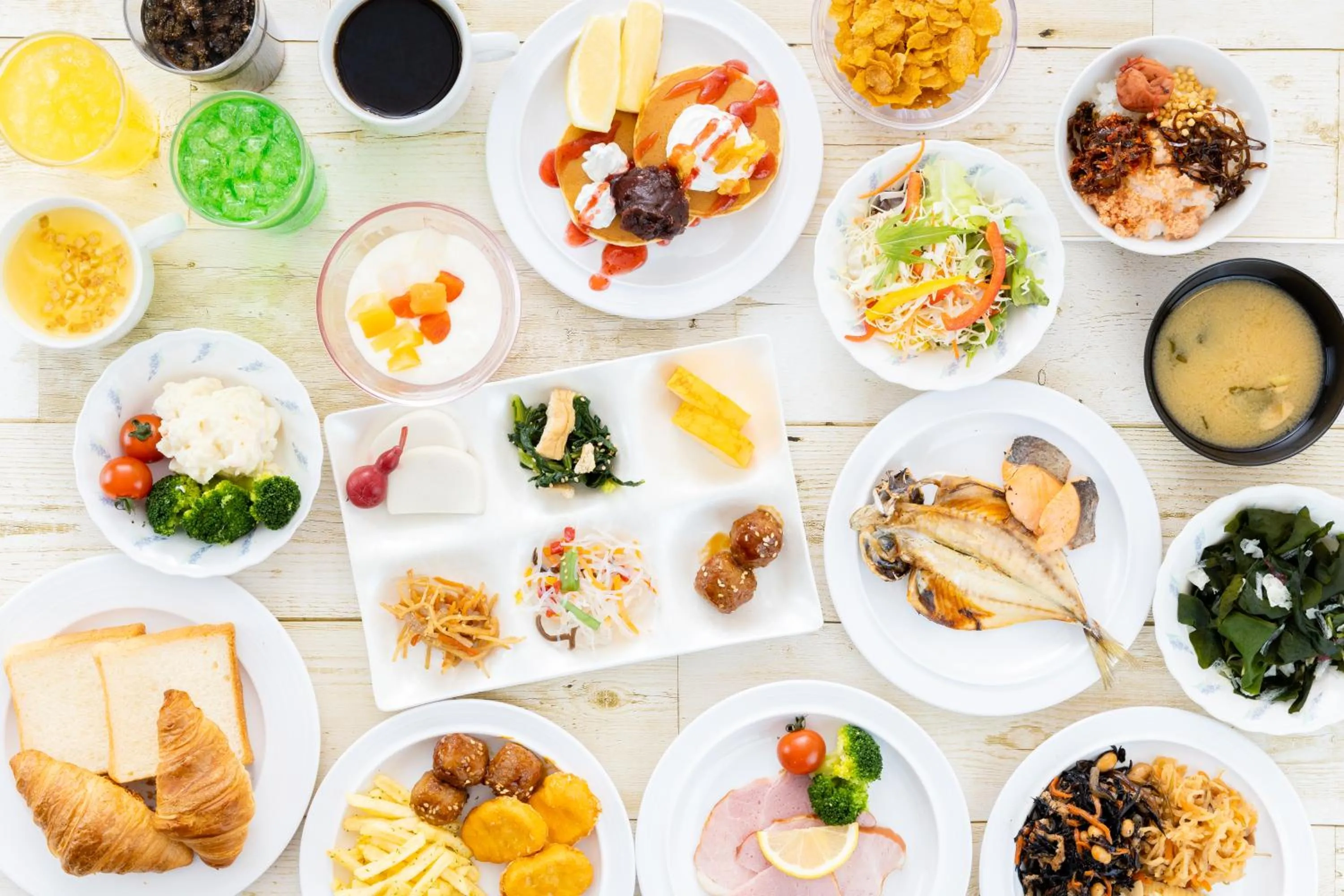 Breakfast in Gora Hotel Paipuno Kemuri Plus