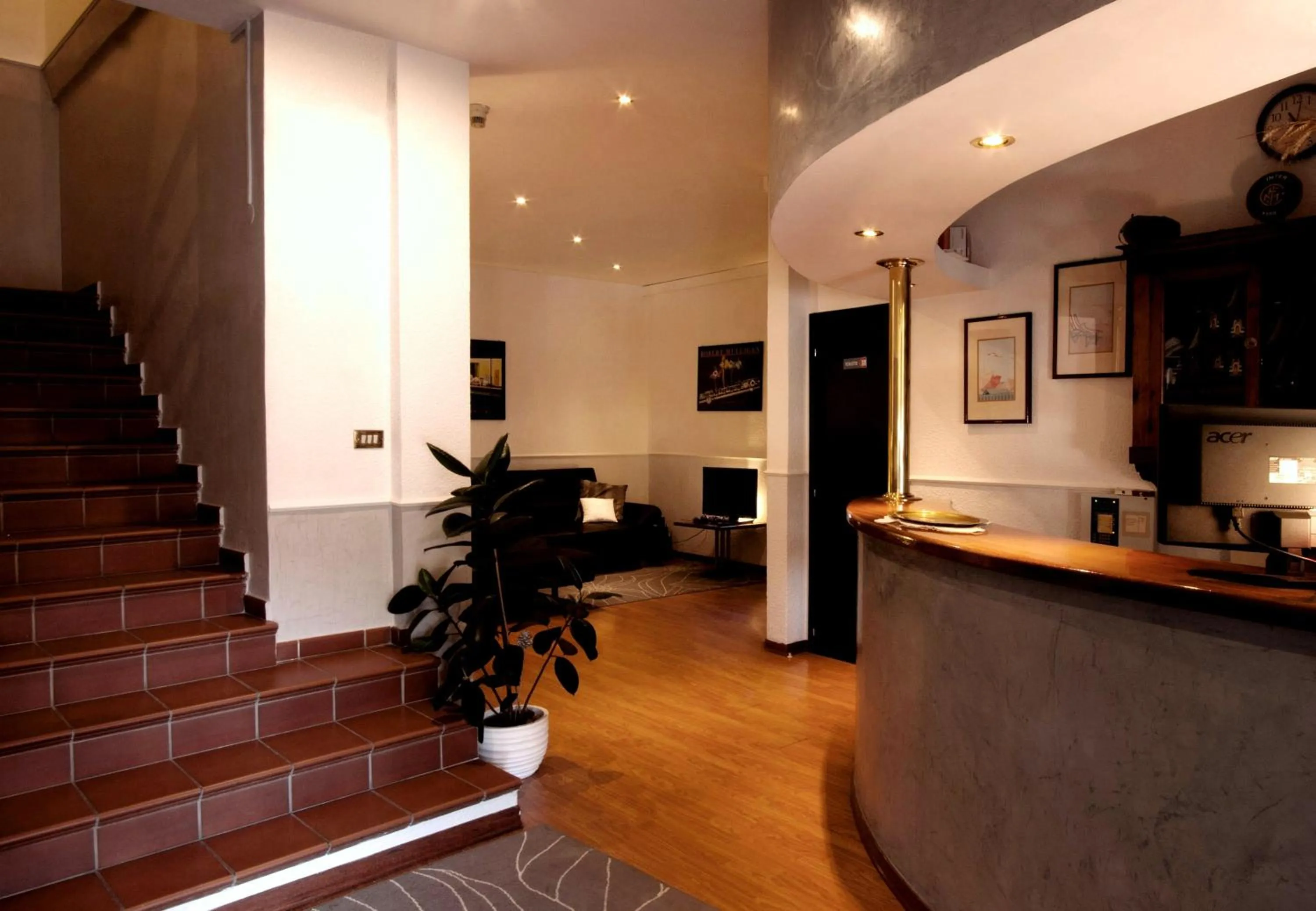 Lobby or reception in Hotel Bellevue