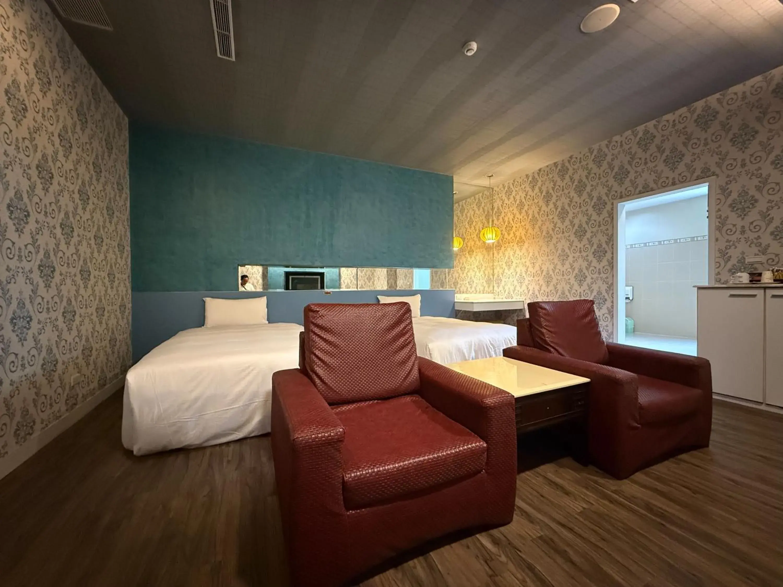 Deluxe Business Twin Room in Lisa Motel Deluxe Business Twin Room in Lisa Motel