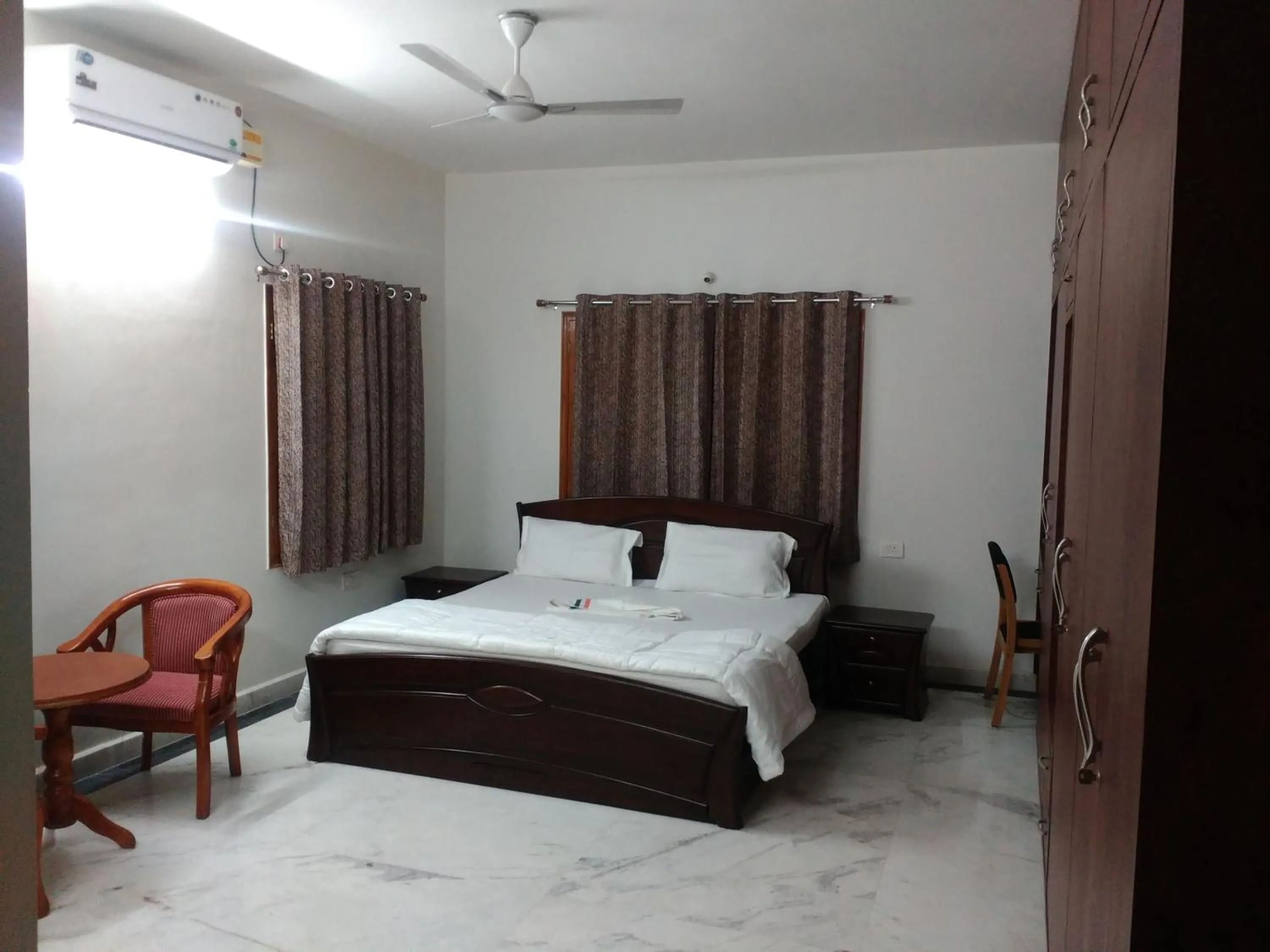 Bedroom, Bed in Fresh Living Prime Banjara