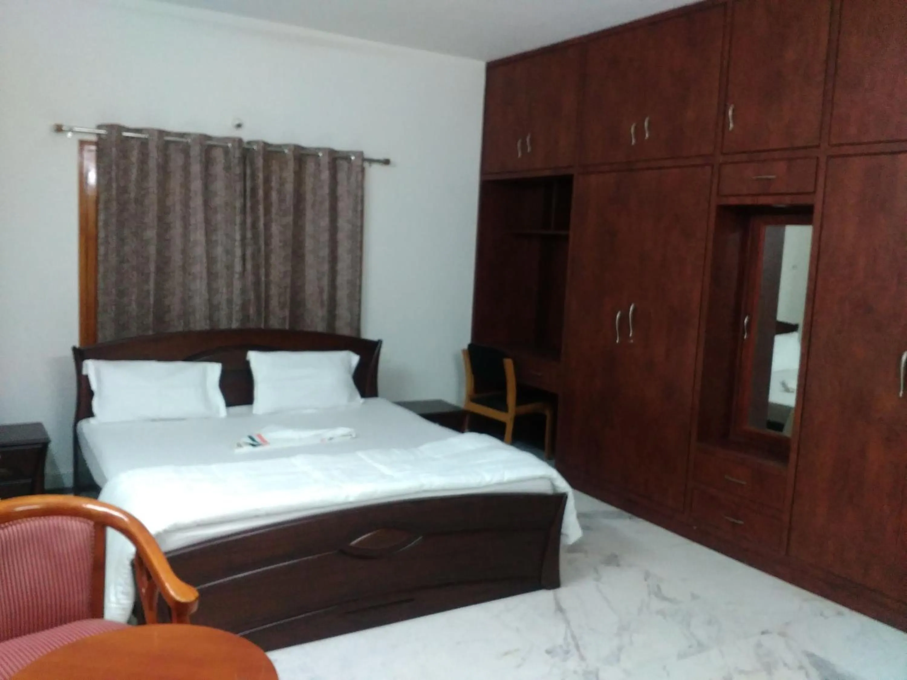 Bedroom, Bed in Fresh Living Prime Banjara