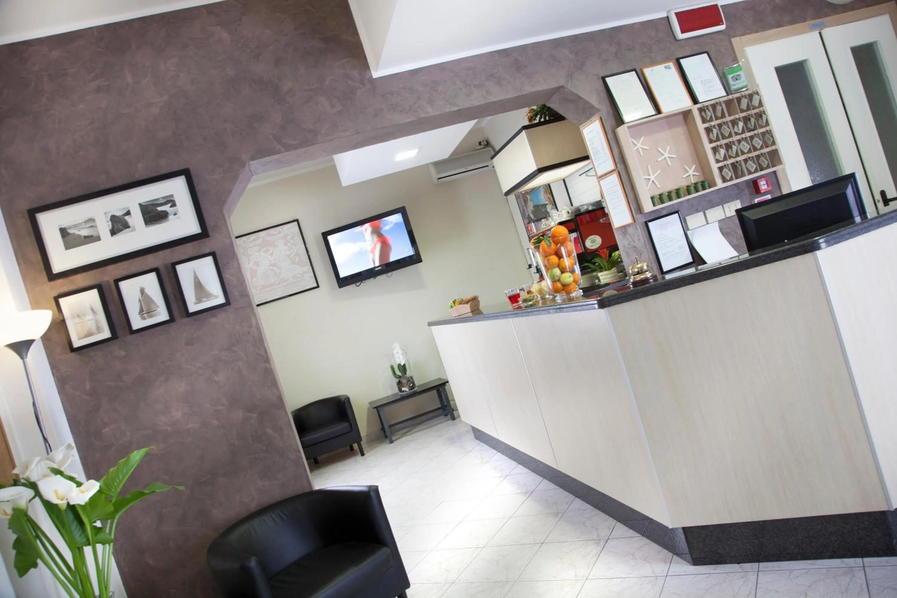 Lobby or reception in Hotel Villa Perazzini