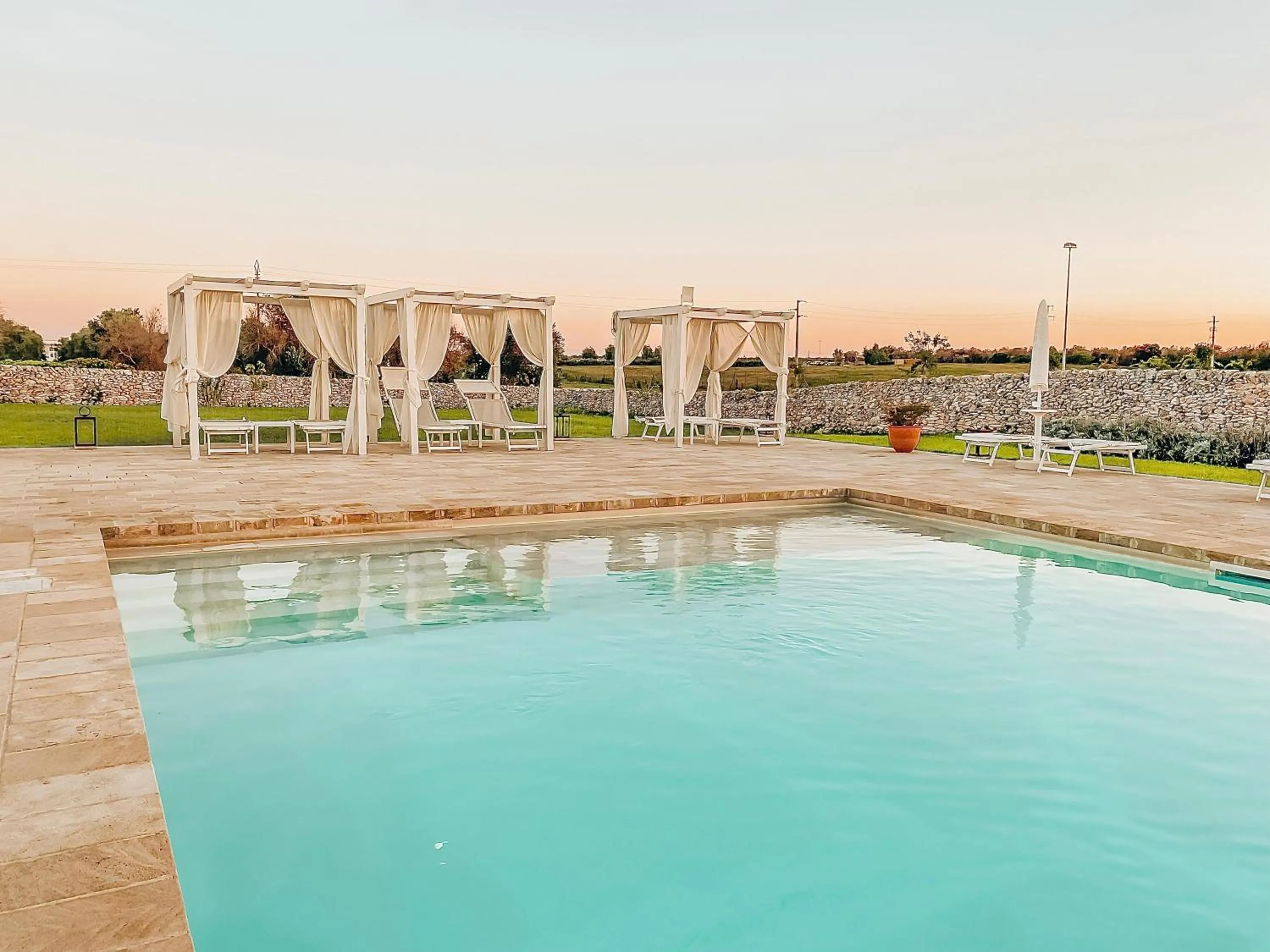 Swimming pool in Relais Masseria Le Cesine - CDSHotels