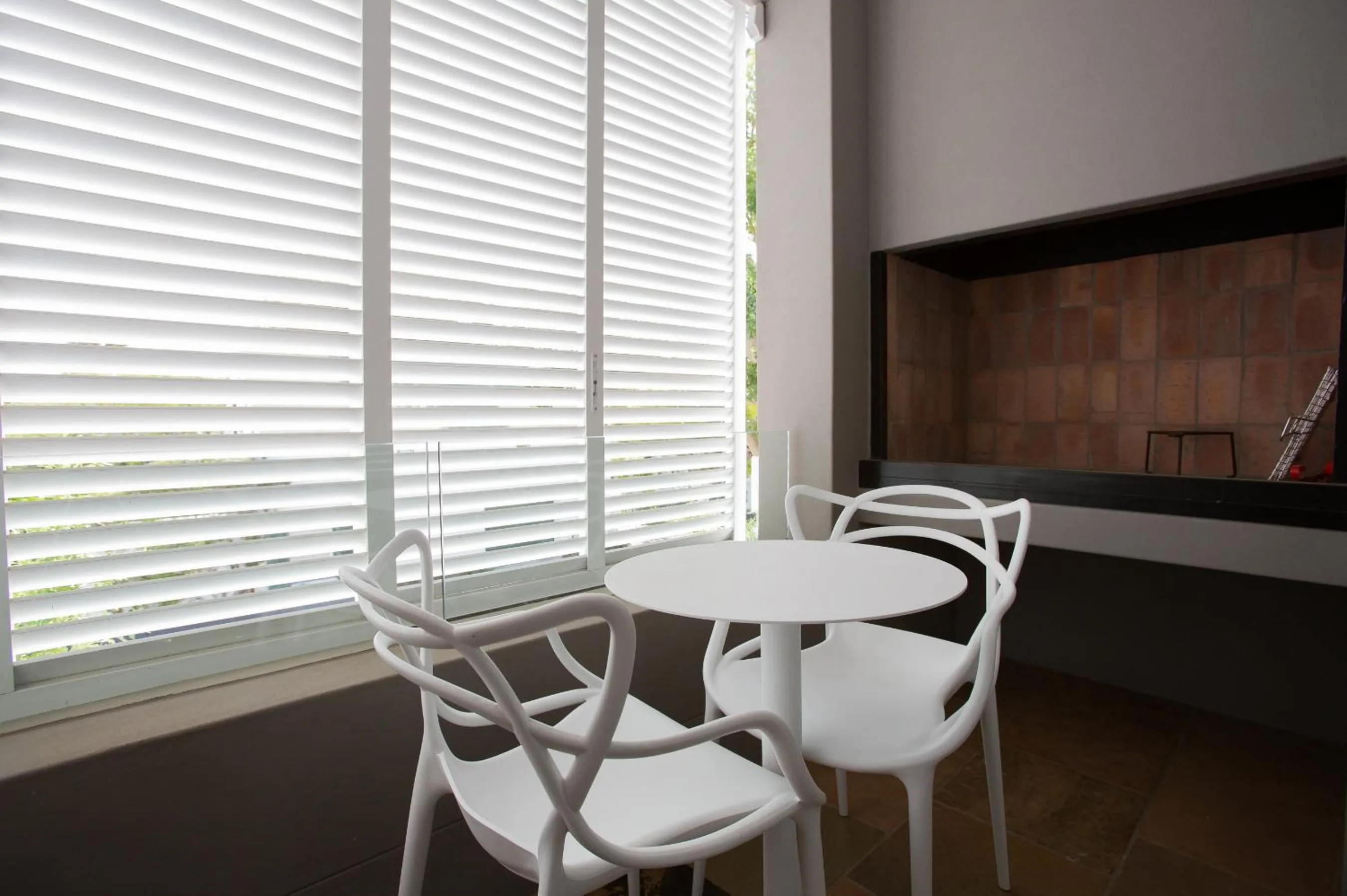 Seating area in Laanhof Studios