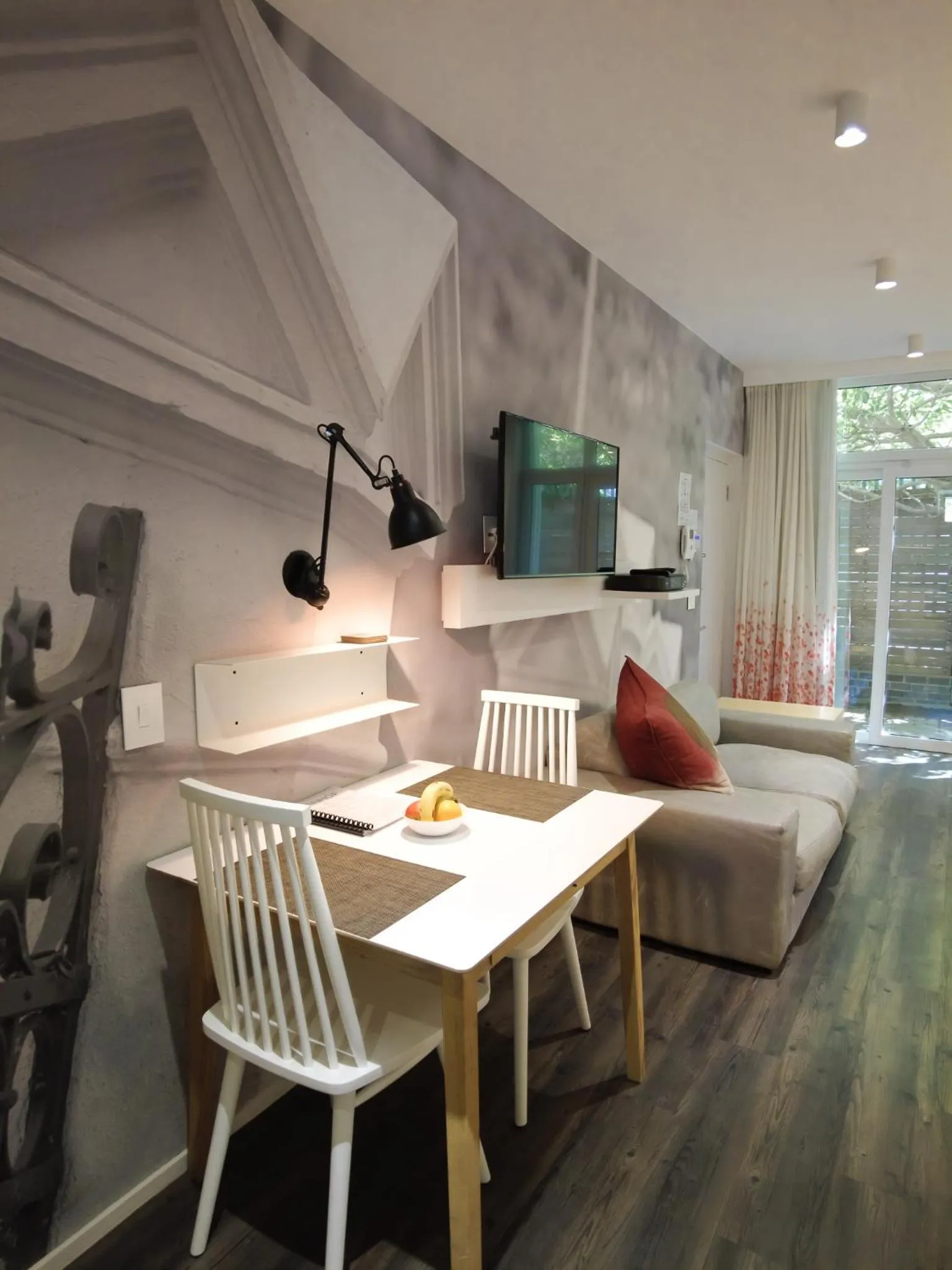 Dining area in Laanhof Studios