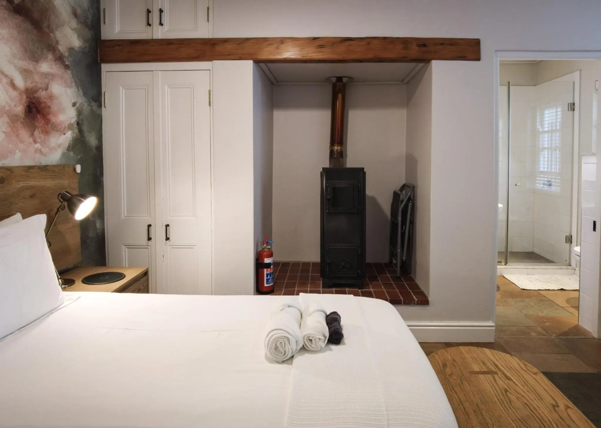 Bedroom, Bed in Laanhof Studios