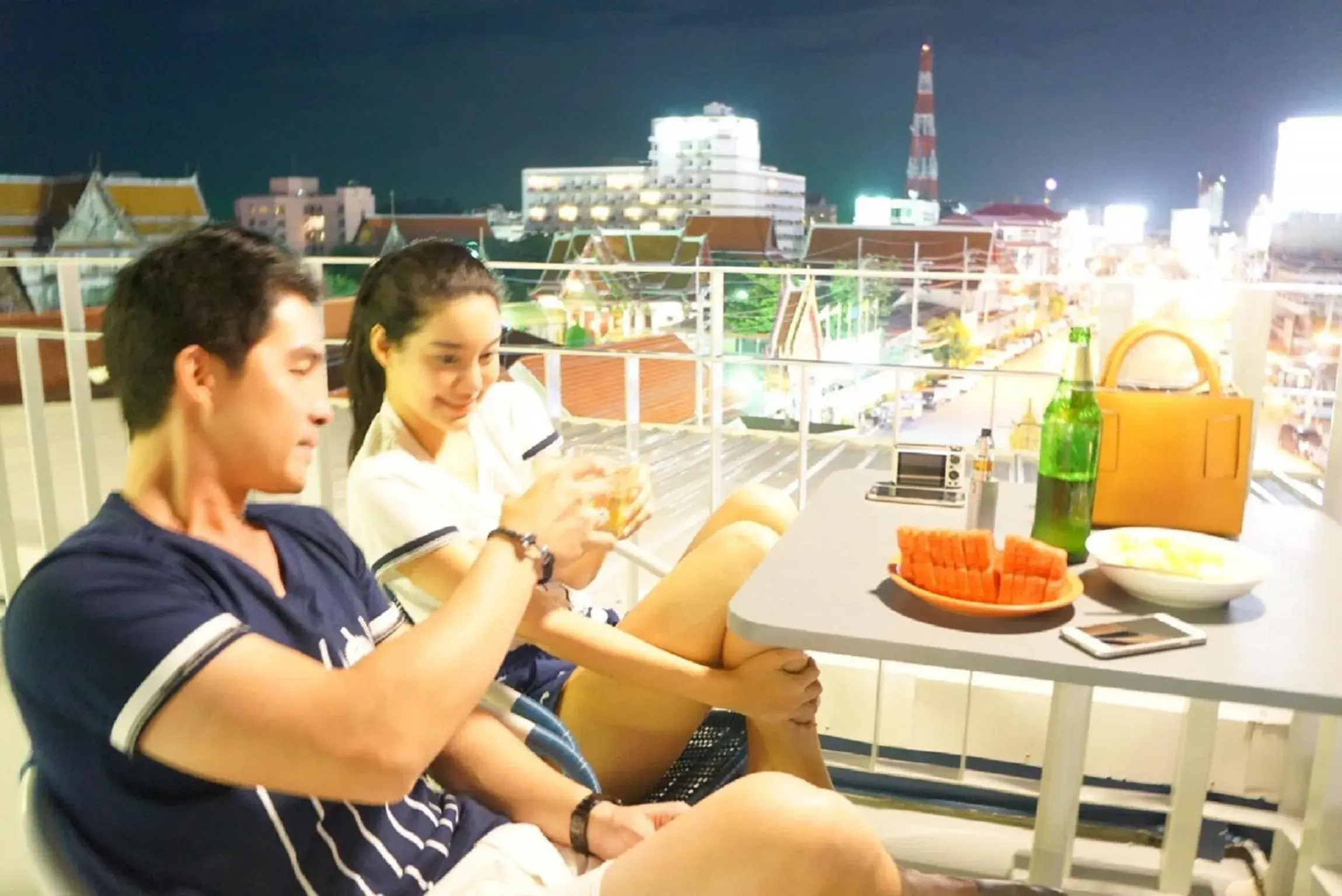 Bird's eye view in The Moon Hostel Huahin Bird's eye view in The Moon Hostel Huahin