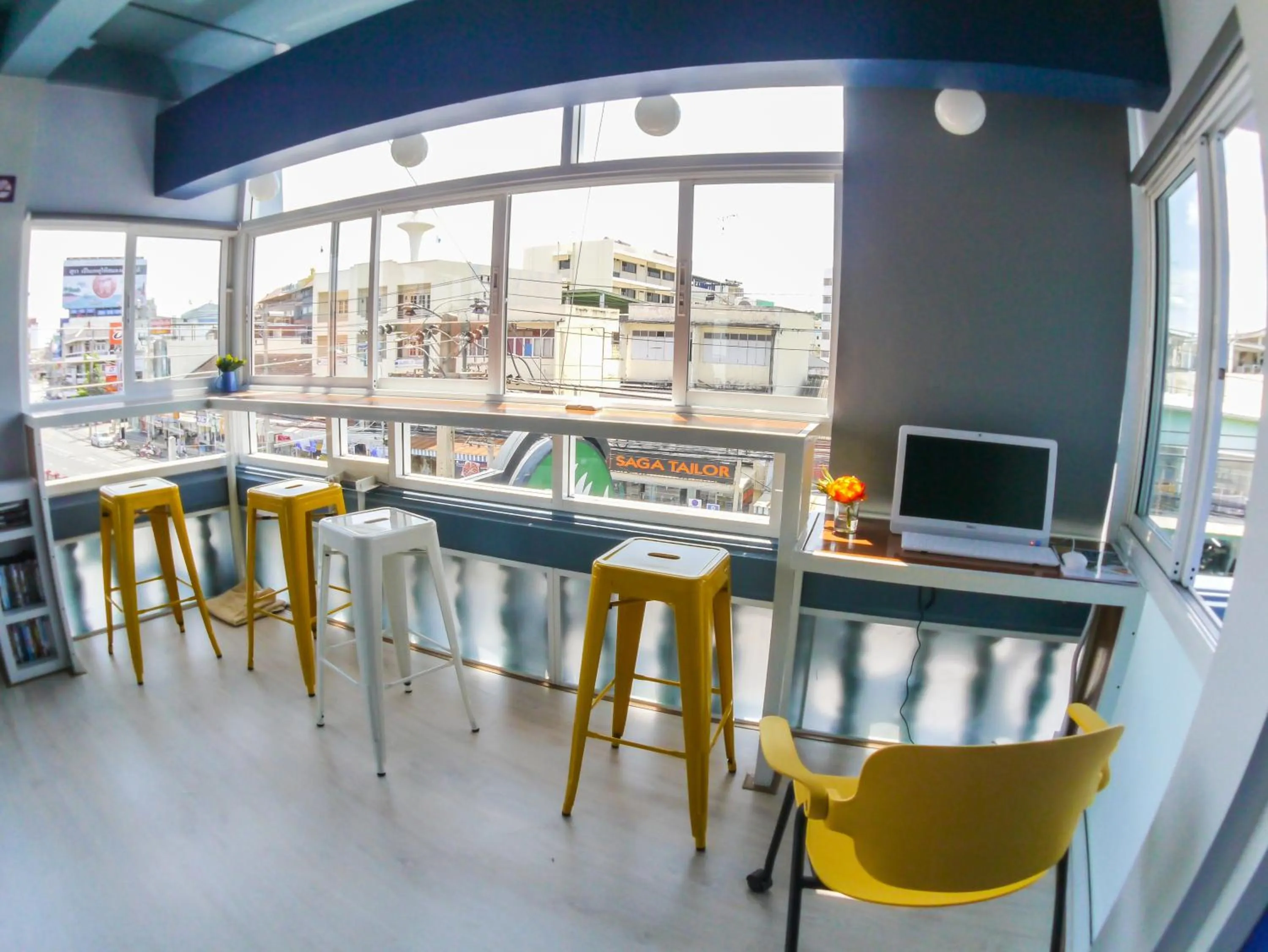 Balcony/Terrace in The Moon Hostel Huahin