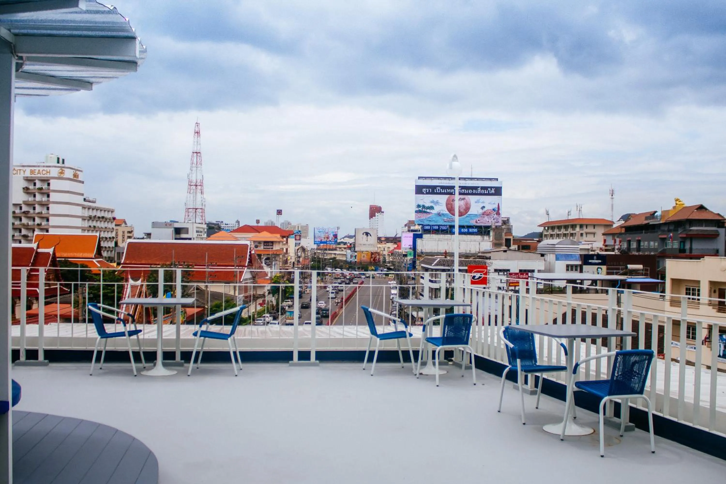 Property building in The Moon Hostel Huahin