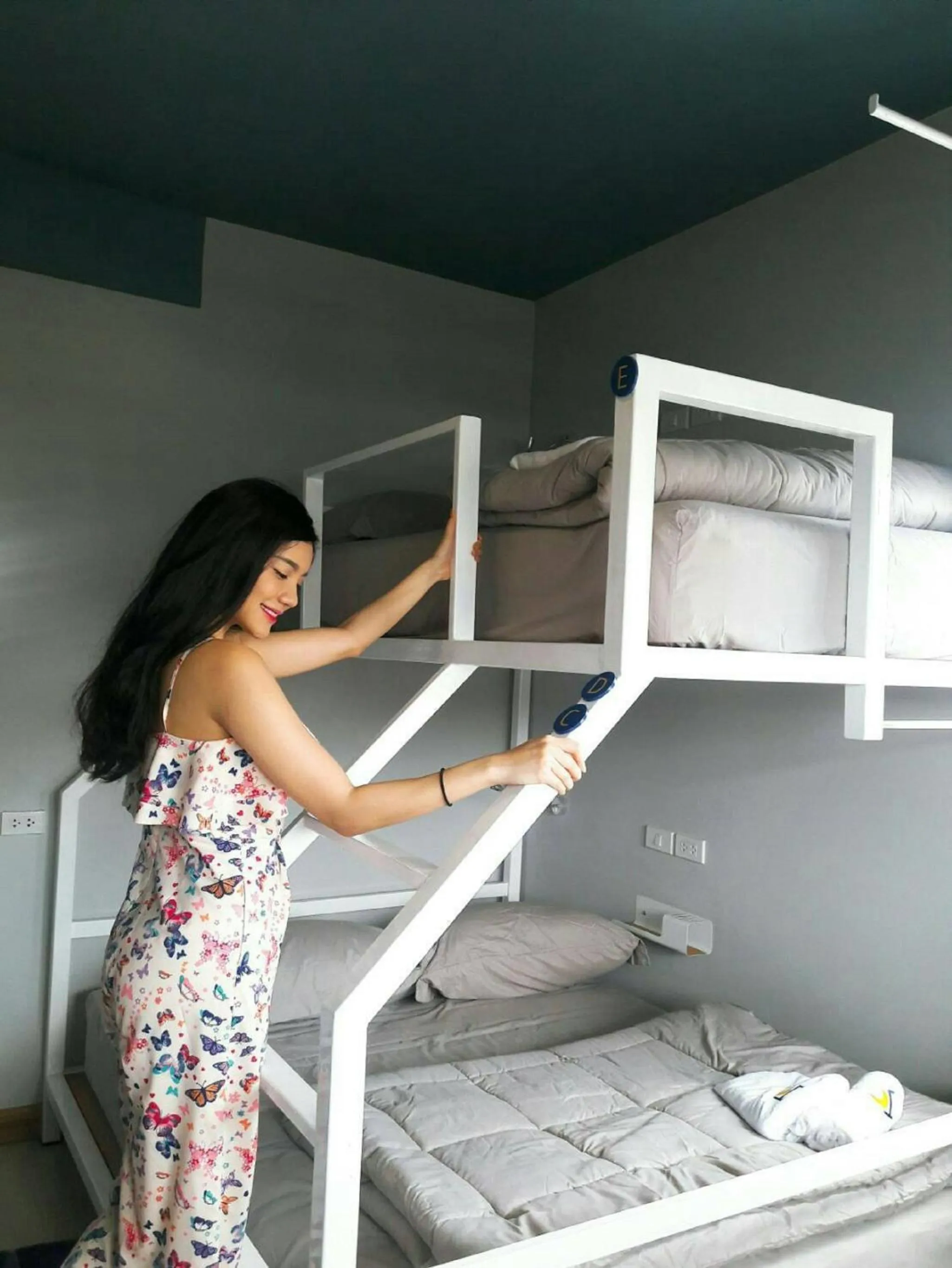 bunk bed, Bed in The Moon Hostel Huahin