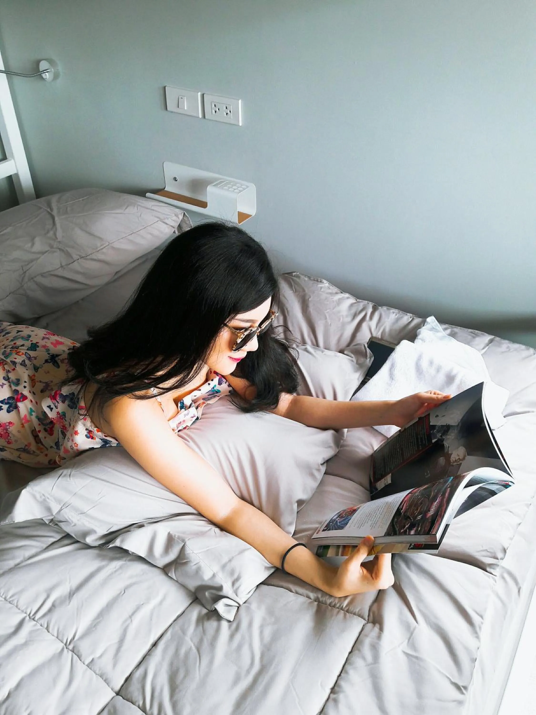 Photo of the whole room, Bed in The Moon Hostel Huahin