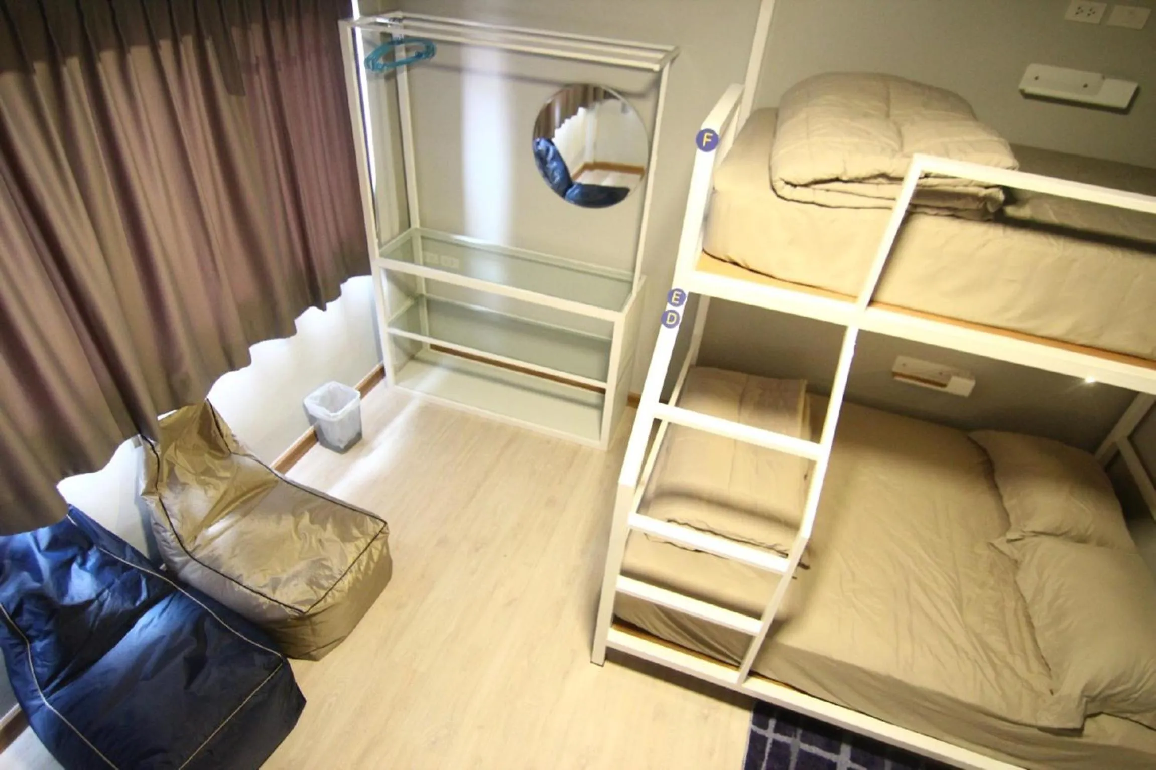 bunk bed, Bed in The Moon Hostel Huahin