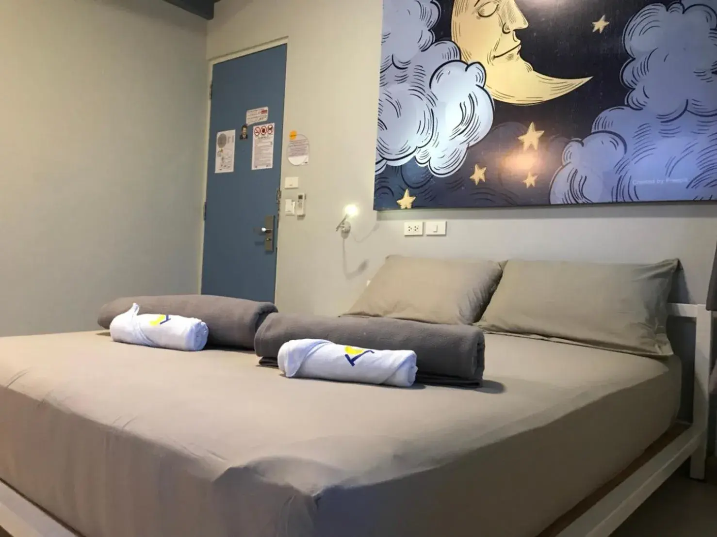 Bed in The Moon Hostel Huahin Bed in The Moon Hostel Huahin