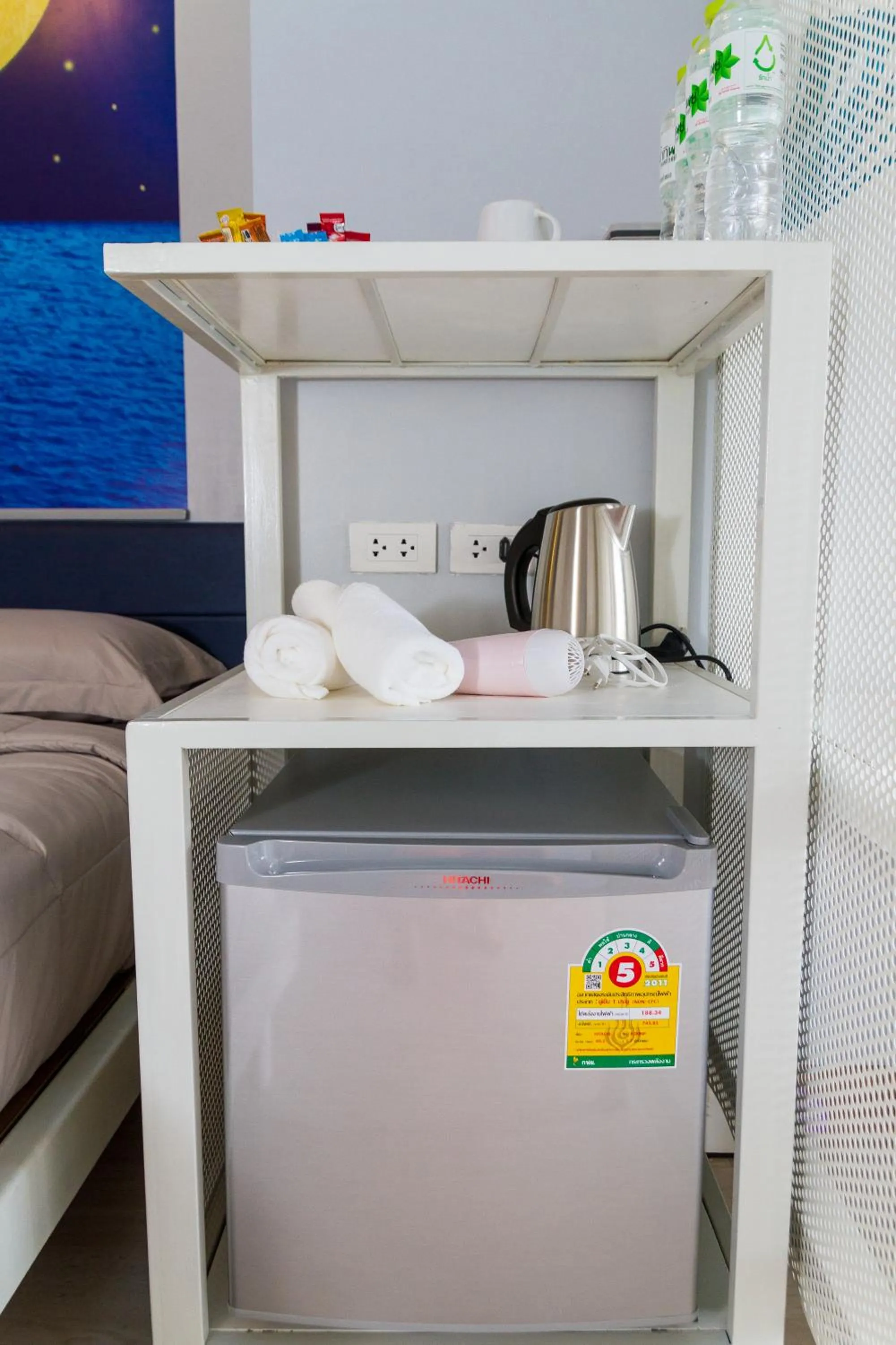 Decorative detail in The Moon Hostel Huahin