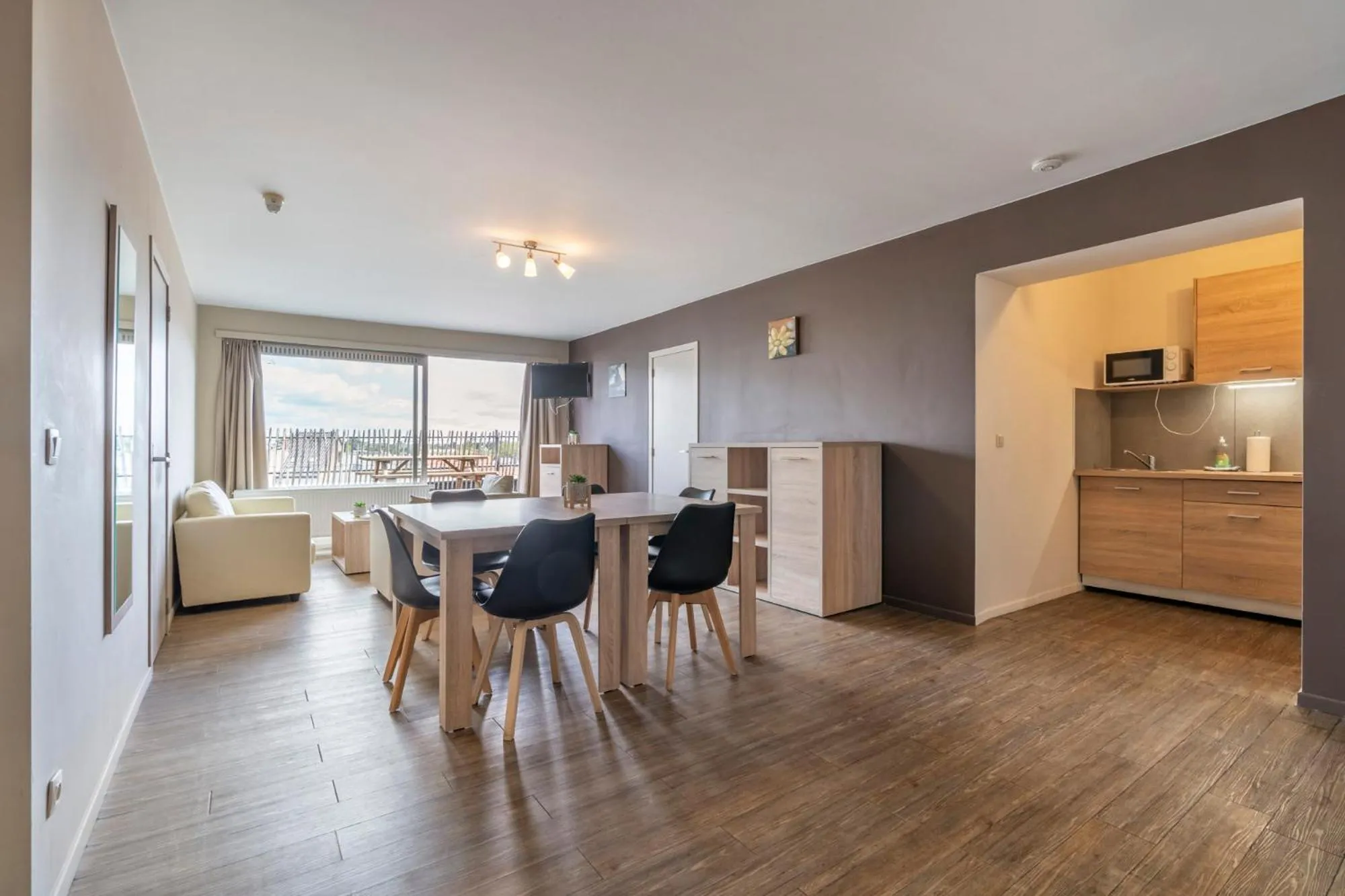 Kitchen or kitchenette in Value Stay Residence Mechelen