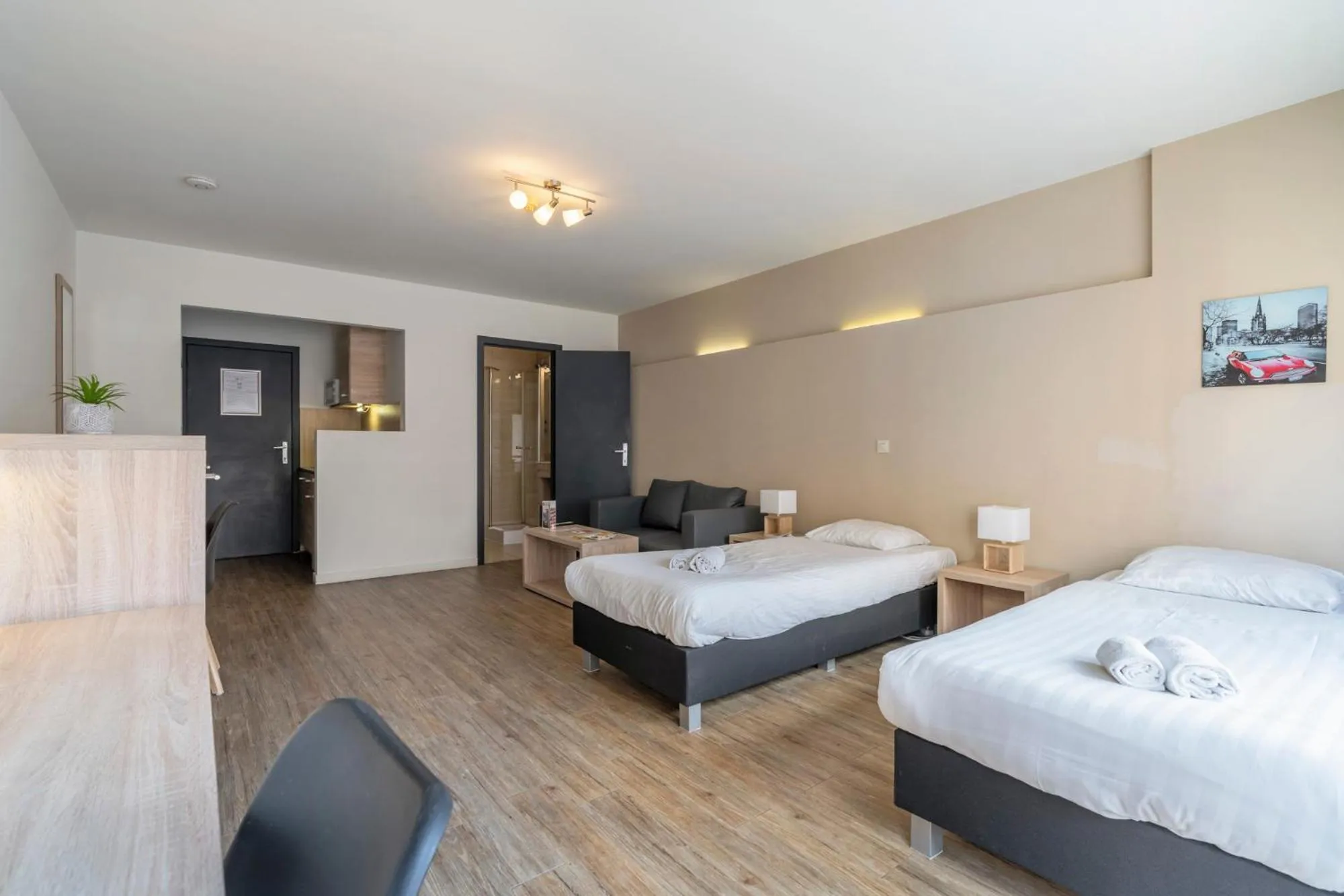 Bed in Value Stay Residence Mechelen