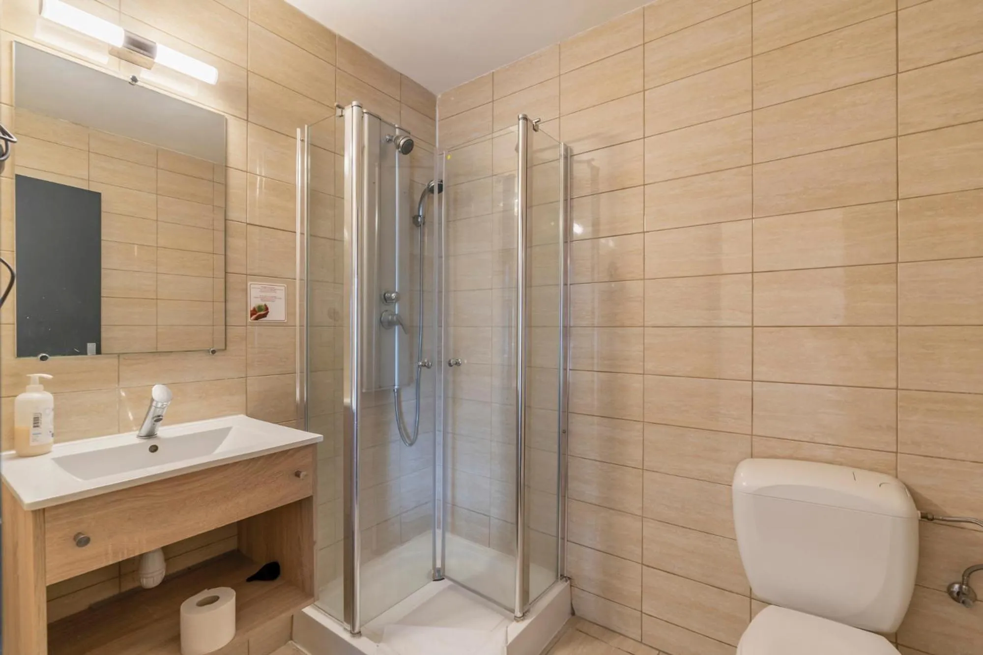 Shower in Value Stay Residence Mechelen