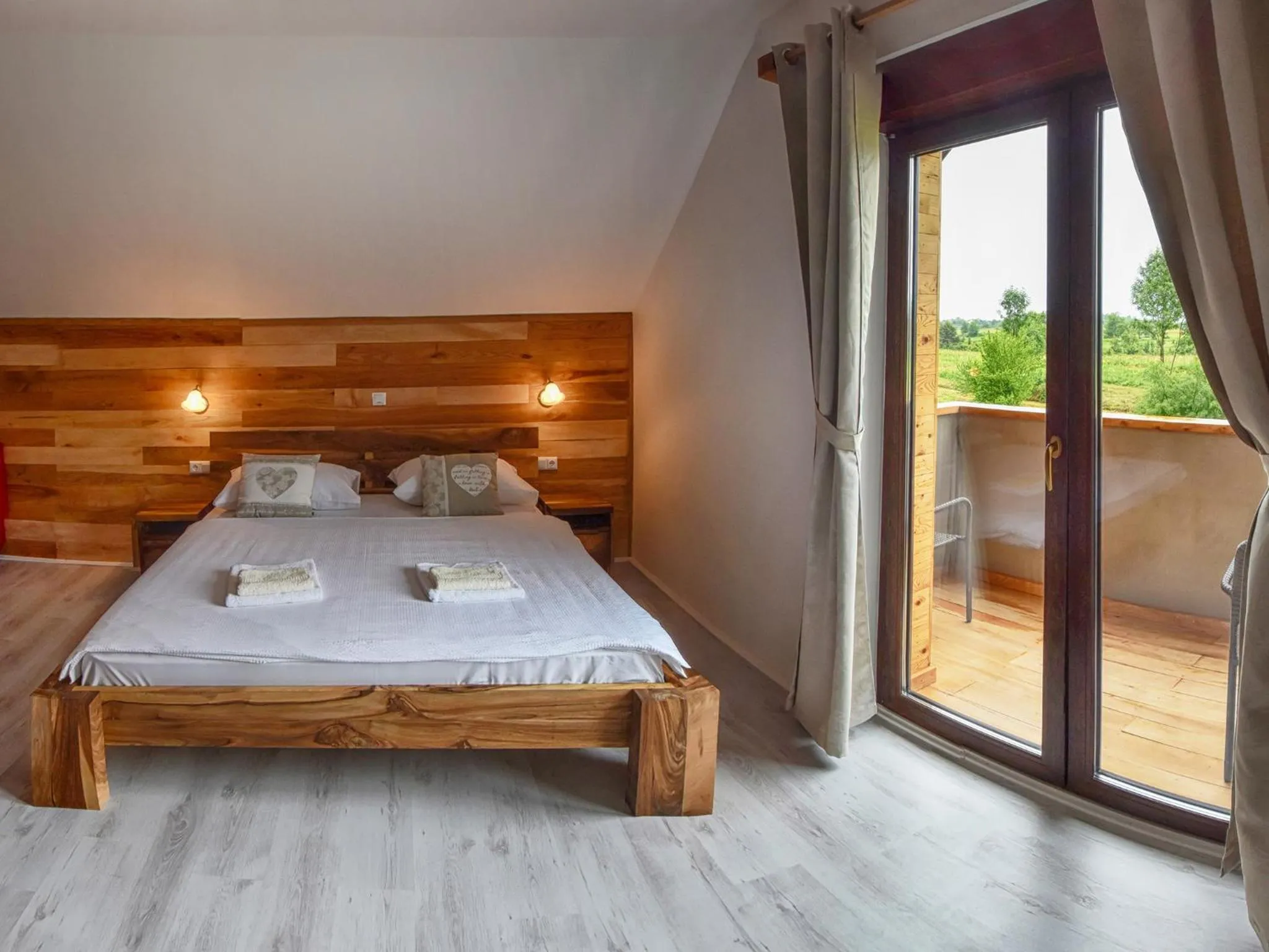 Bedroom, Bed in Villa Stone