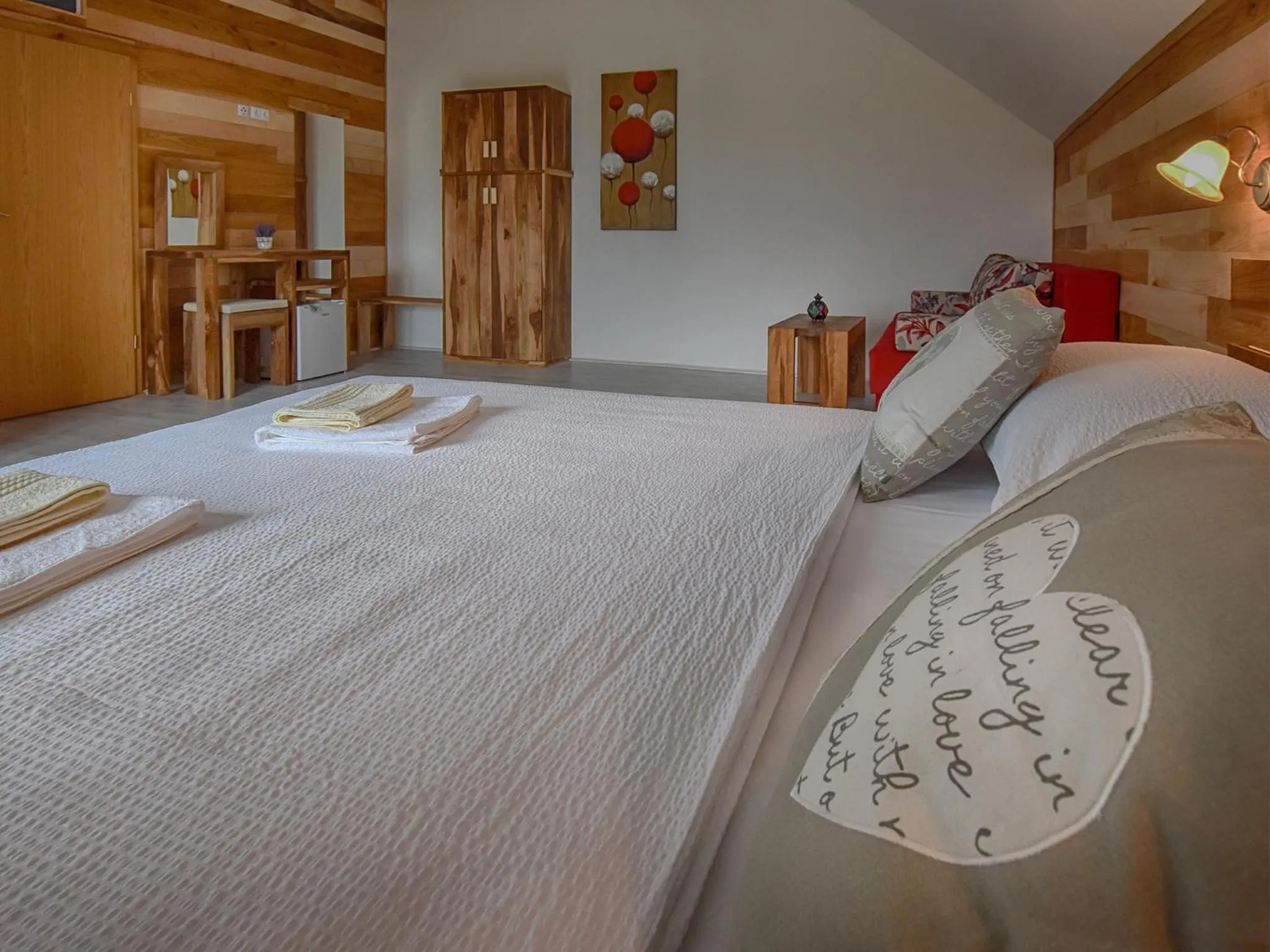 Bedroom, Bed in Villa Stone