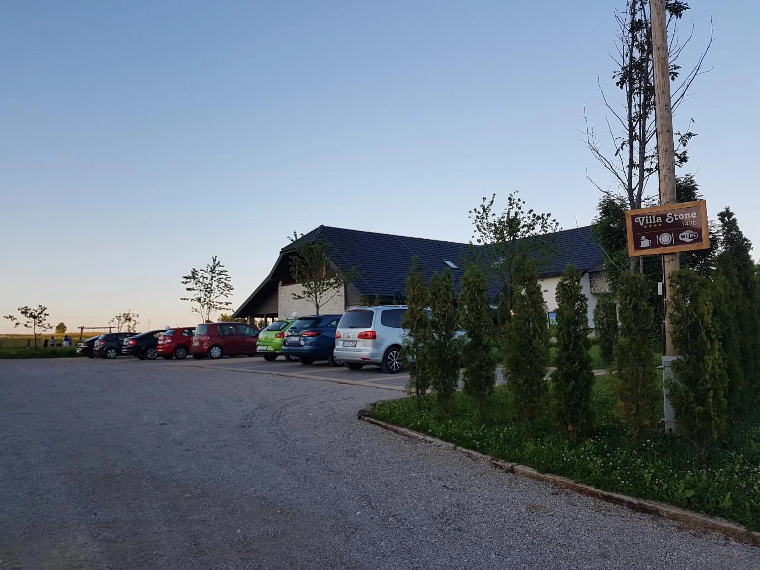 Garden view in Villa Stone