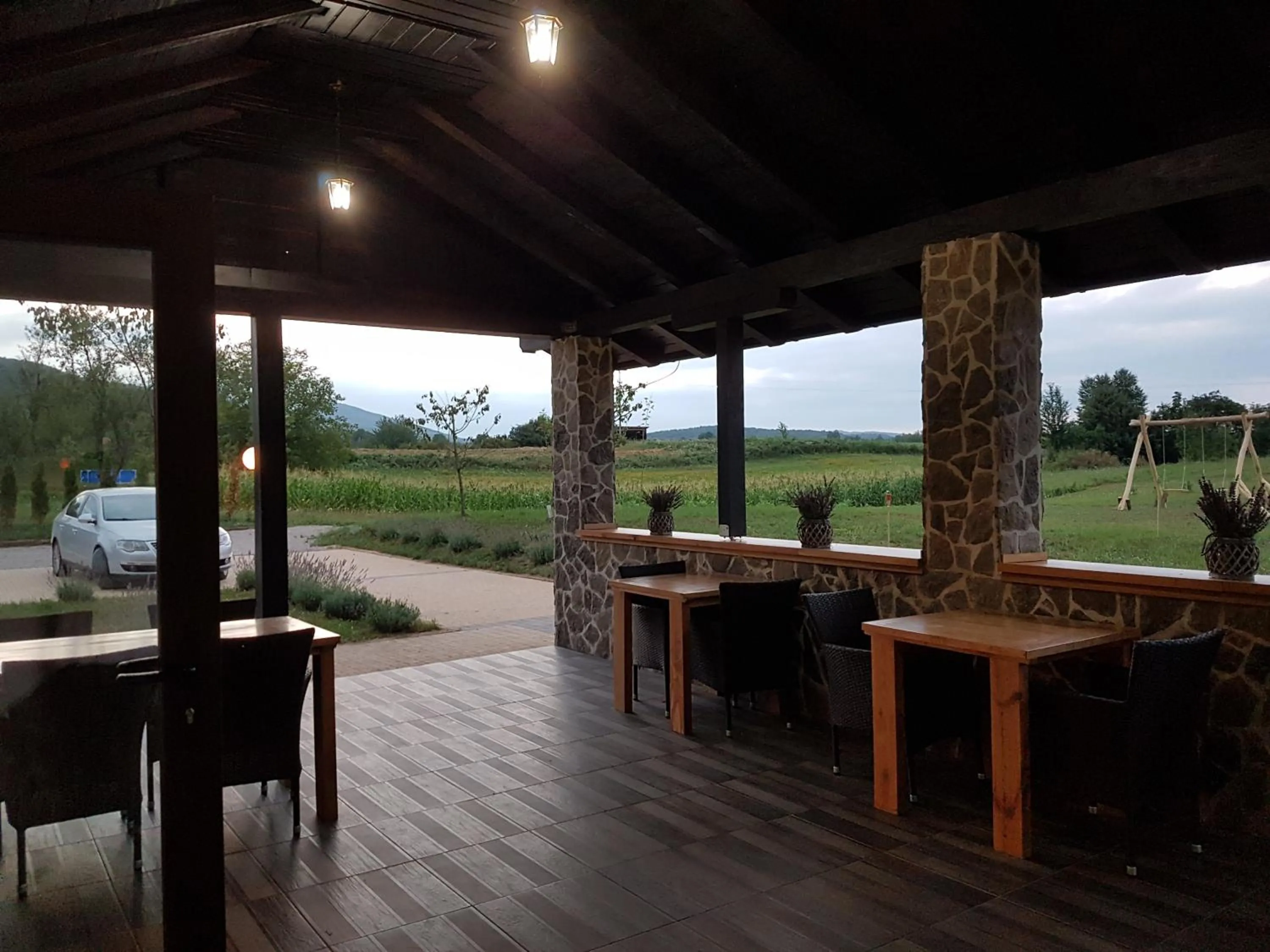 Balcony/Terrace in Villa Stone