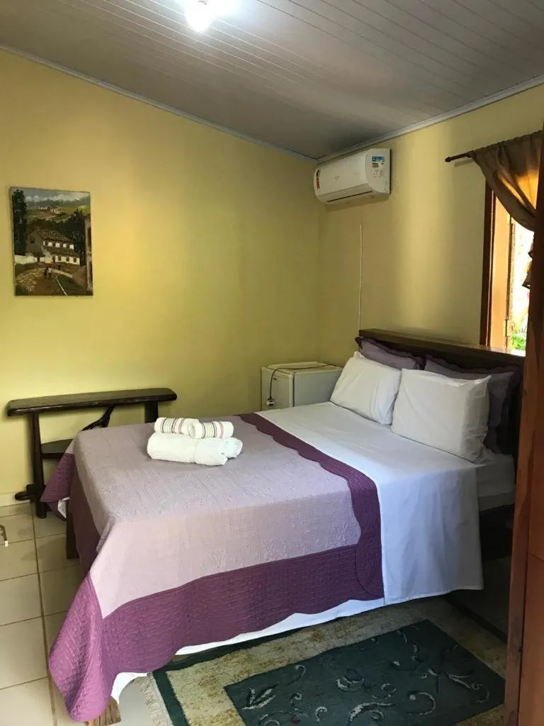 Bed in Pousada Casa do Cerrado - Alto Paraíso de Goiás