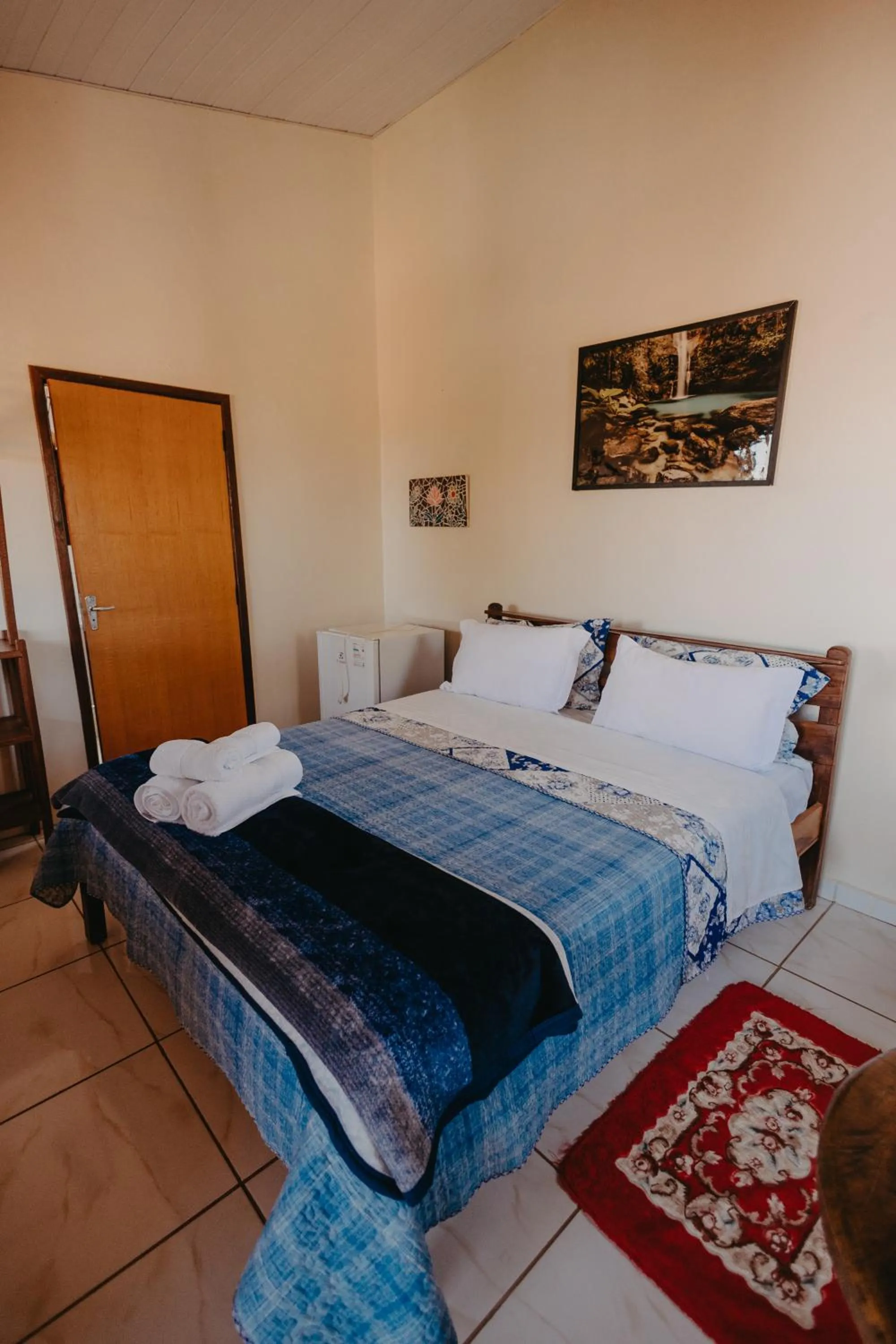 Bed in Pousada Casa do Cerrado - Alto Paraíso de Goiás