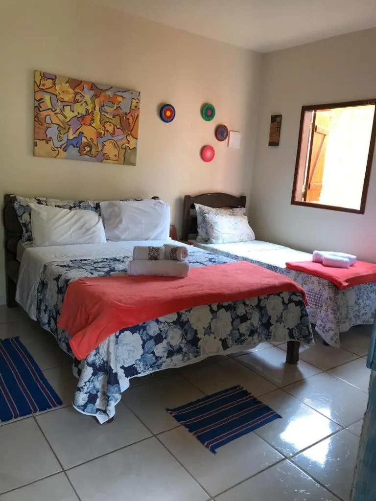 Bed in Pousada Casa do Cerrado - Alto Paraíso de Goiás