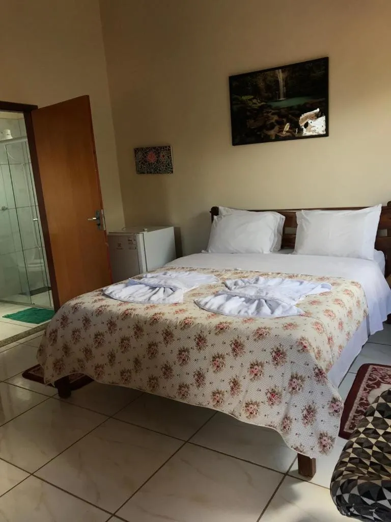 Bed in Pousada Casa do Cerrado - Alto Paraíso de Goiás
