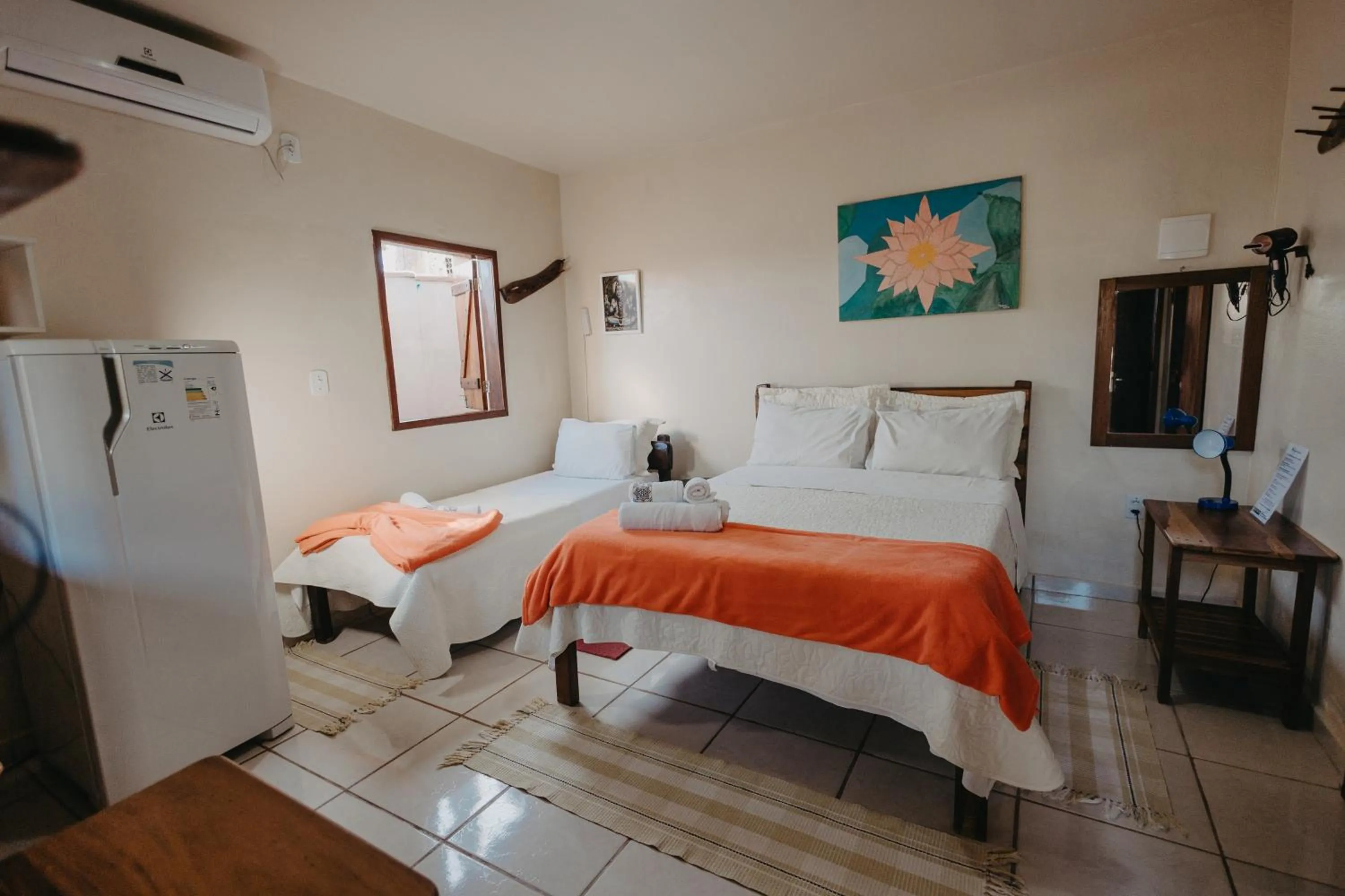 Bed in Pousada Casa do Cerrado - Alto Paraíso de Goiás