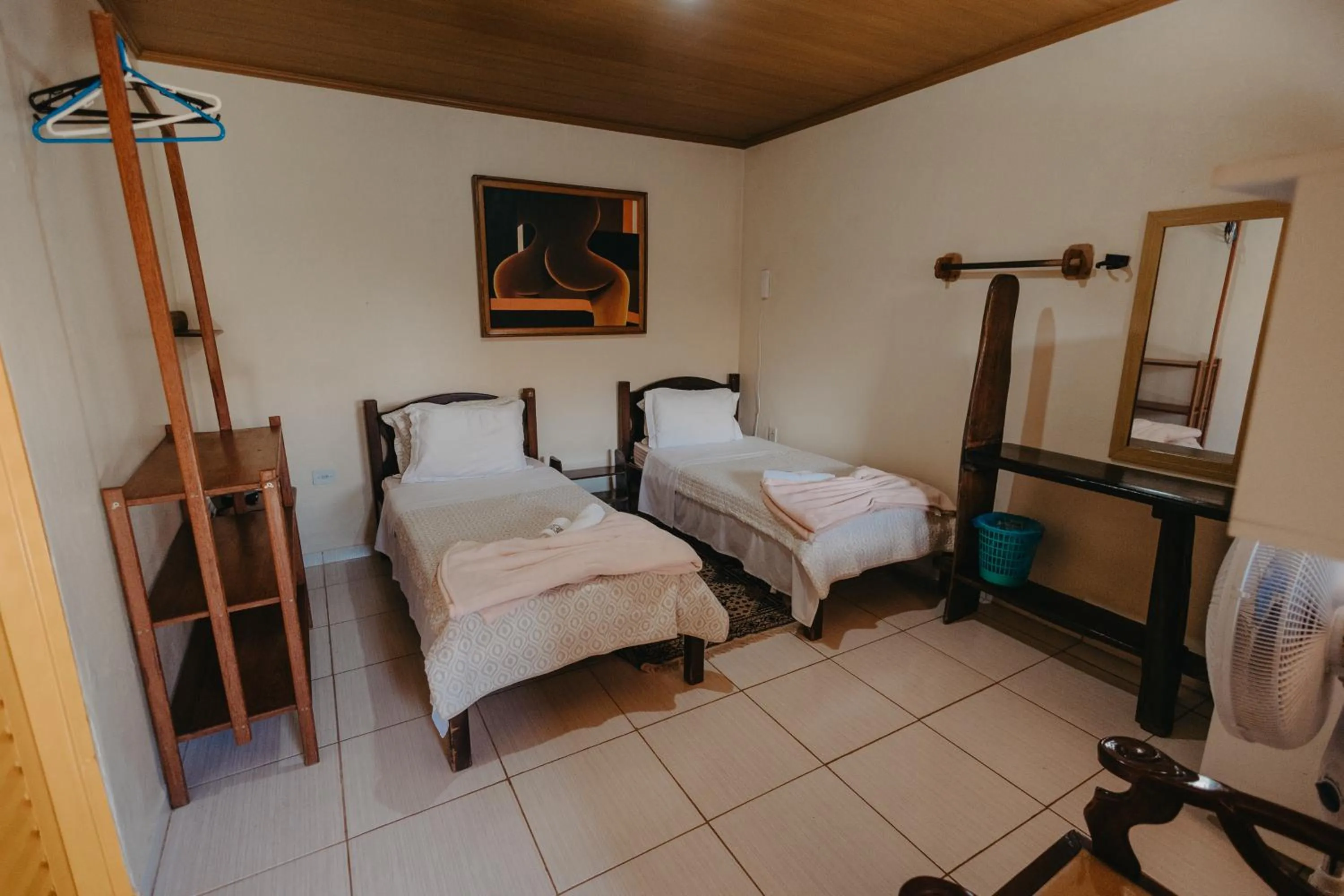 Bed in Pousada Casa do Cerrado - Alto Paraíso de Goiás
