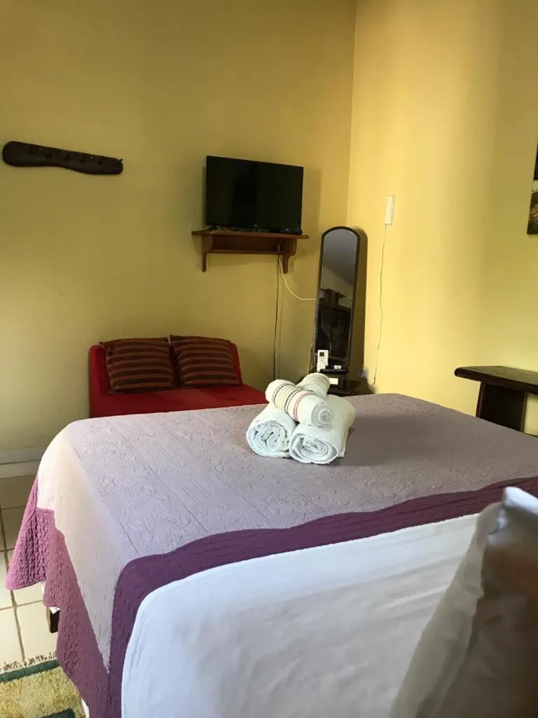 Bed in Pousada Casa do Cerrado - Alto Paraíso de Goiás