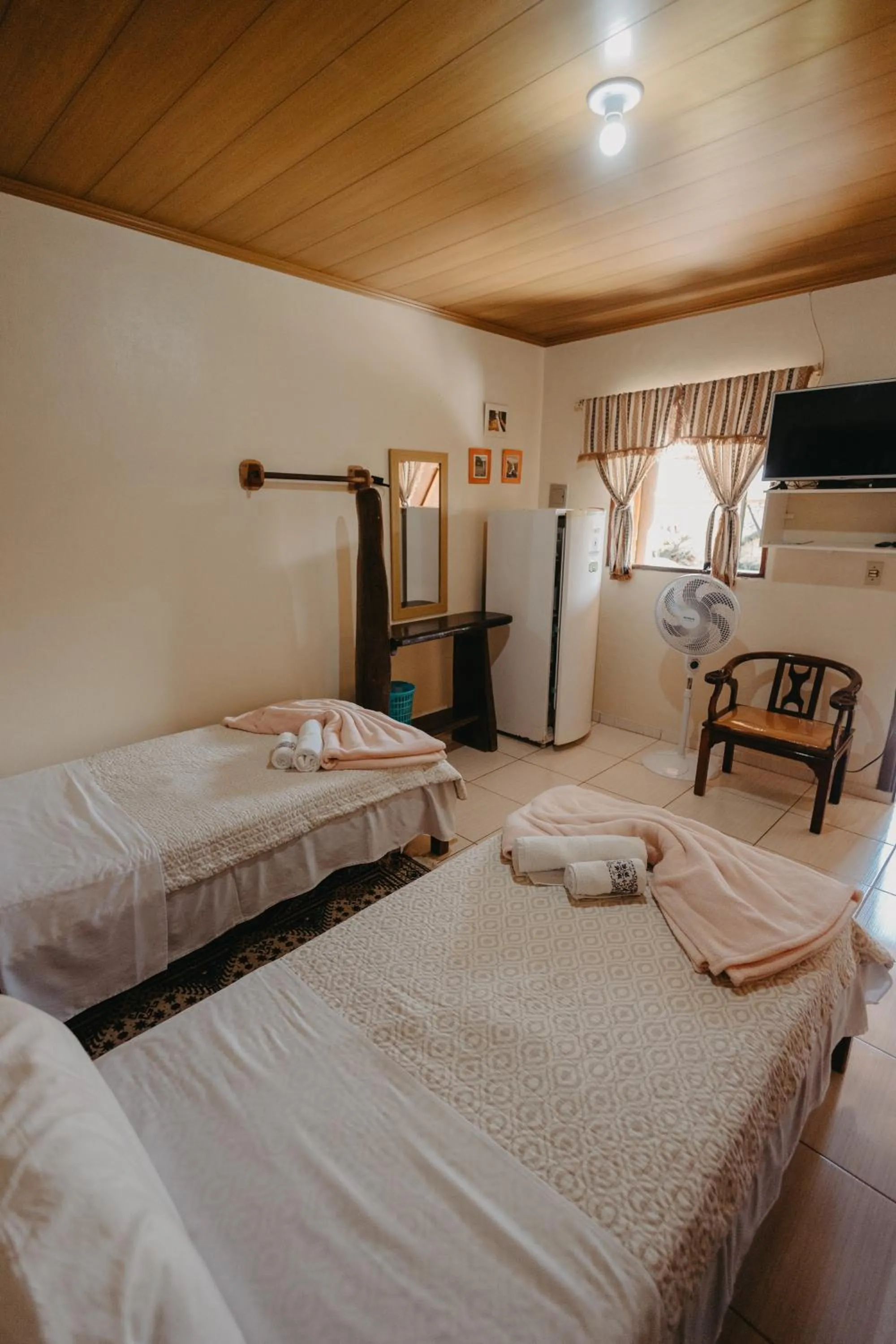 Bed in Pousada Casa do Cerrado - Alto Paraíso de Goiás