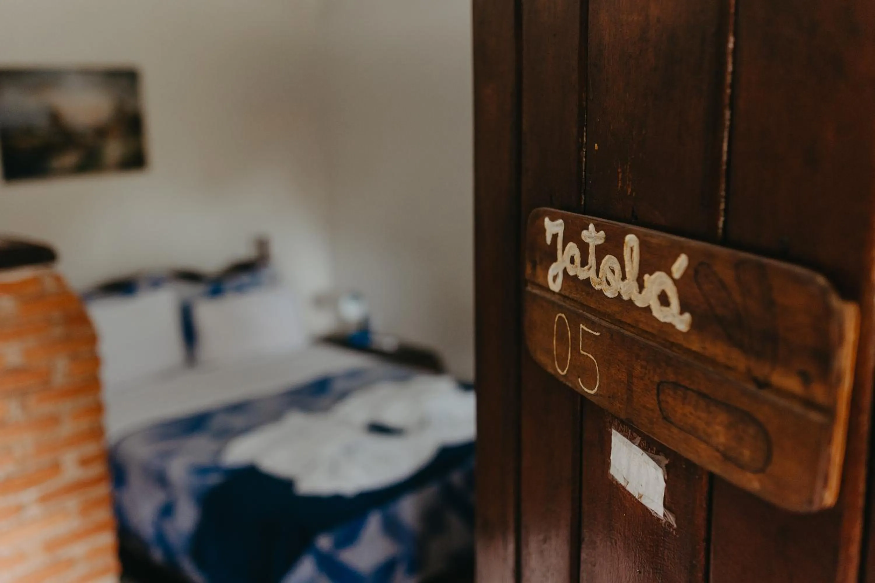 Bed in Pousada Casa do Cerrado - Alto Paraíso de Goiás