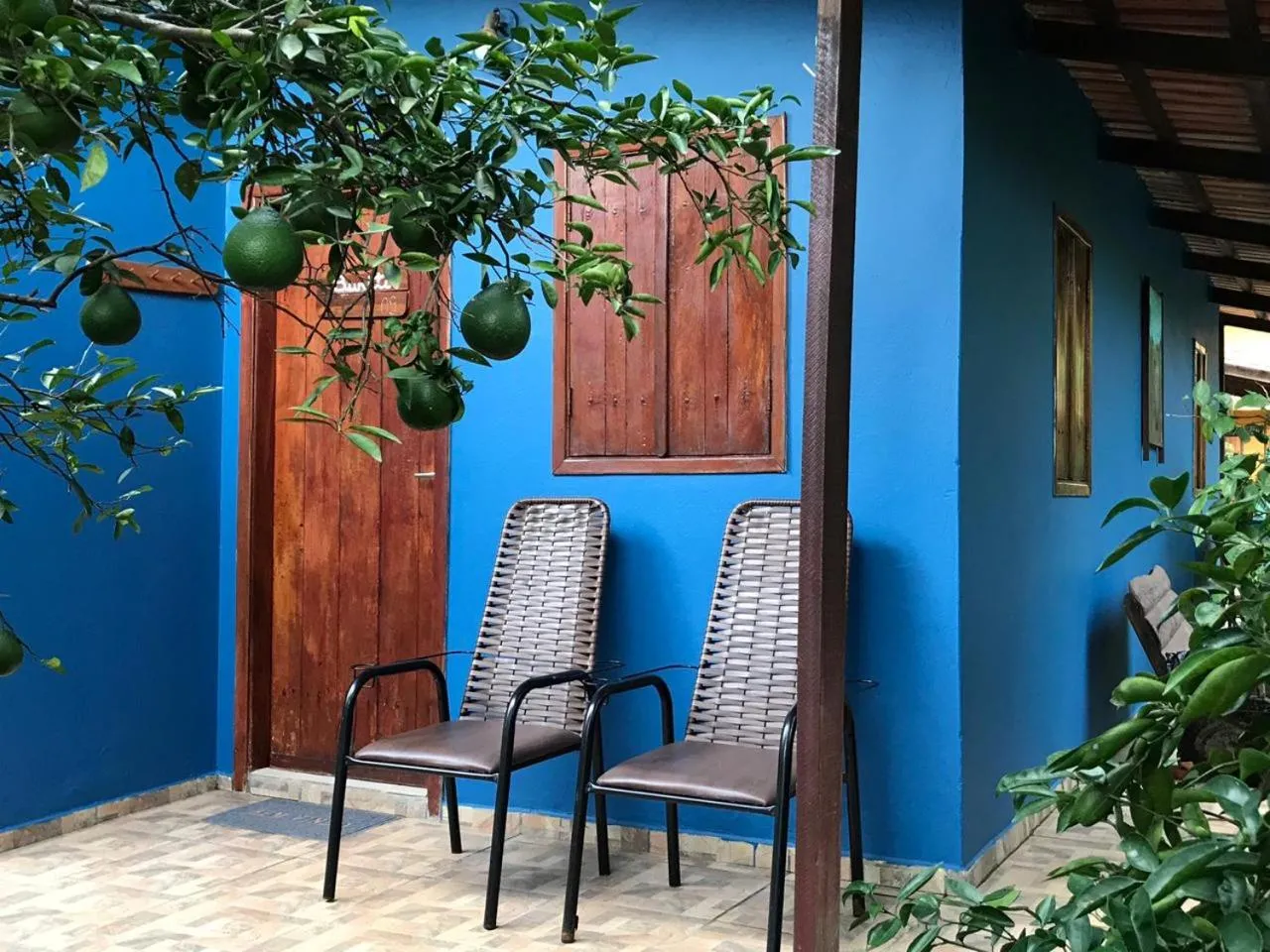 Balcony/Terrace in Pousada Casa do Cerrado - Alto Paraíso de Goiás