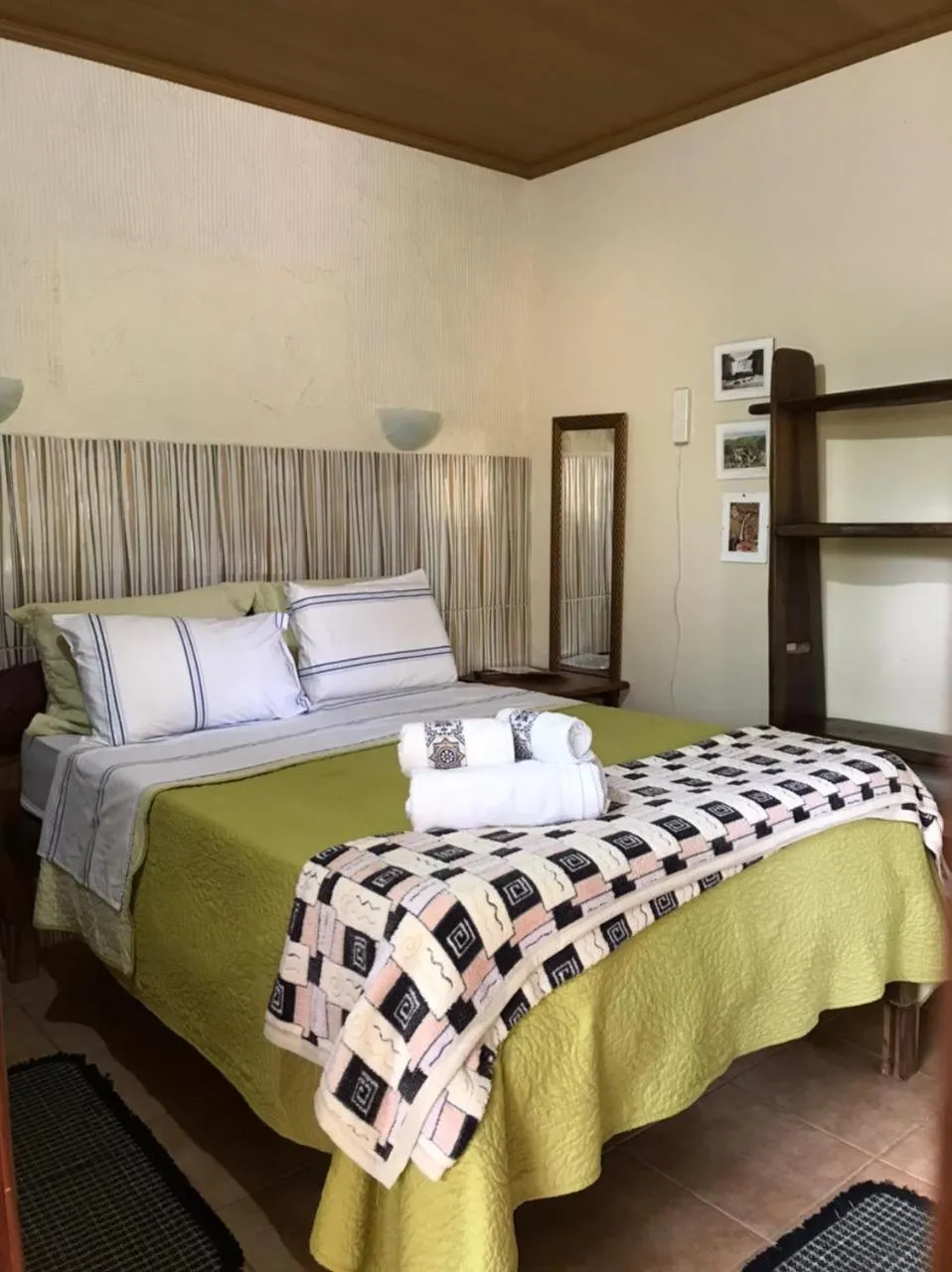 Bed in Pousada Casa do Cerrado - Alto Paraíso de Goiás