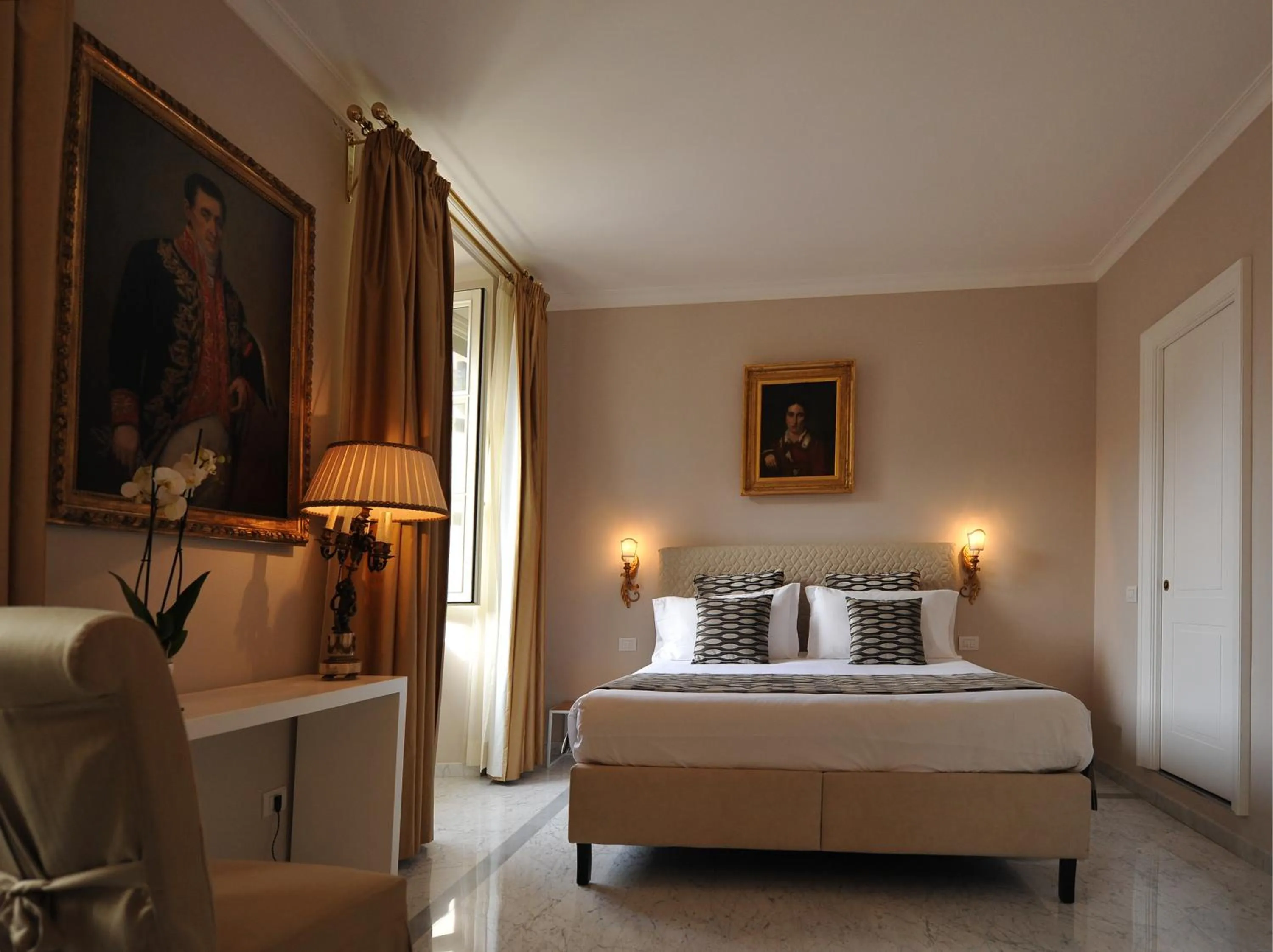 Bedroom, Bed in Angel Spagna Suite