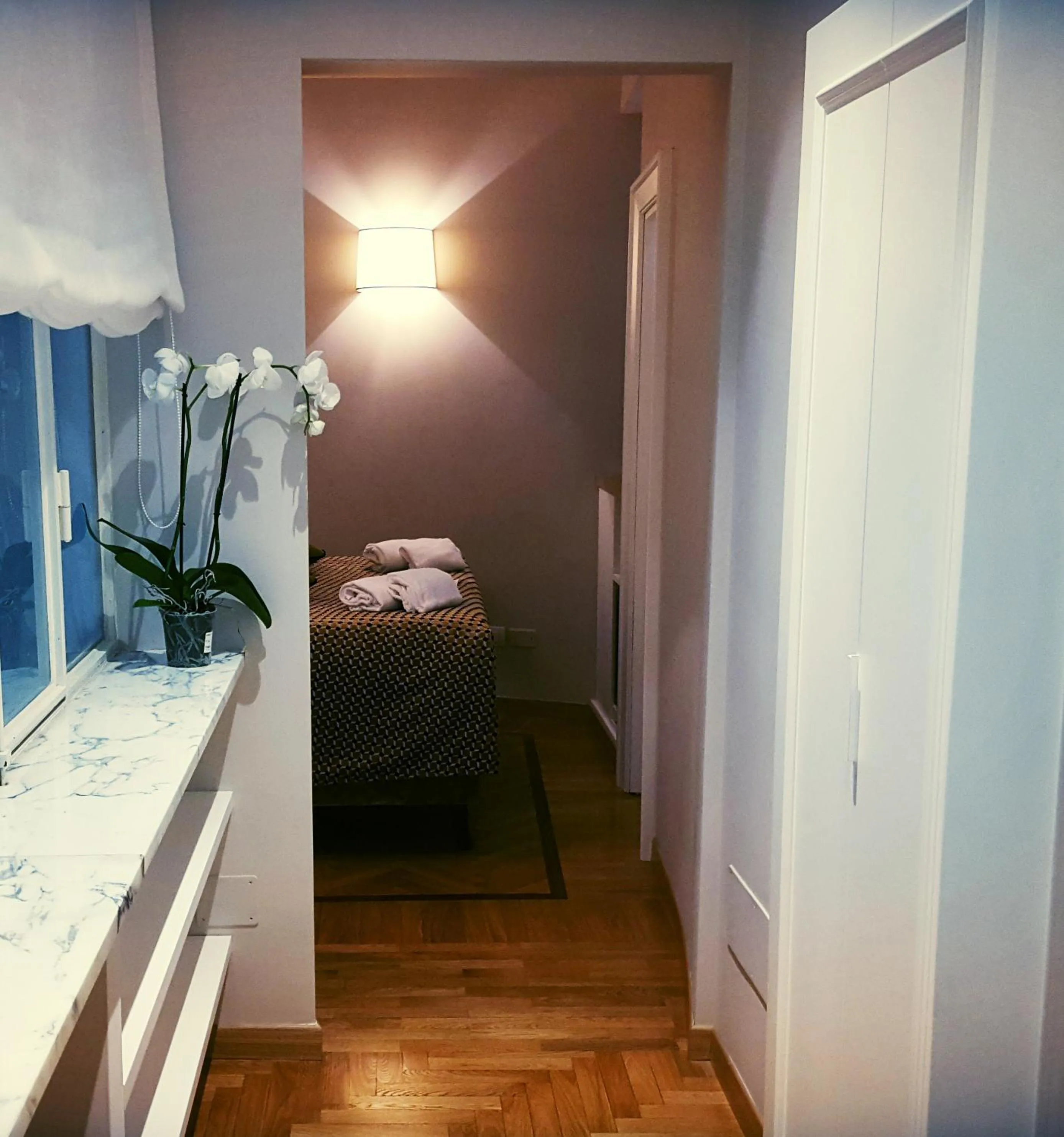 Bedroom, Bed in Angel Spagna Suite