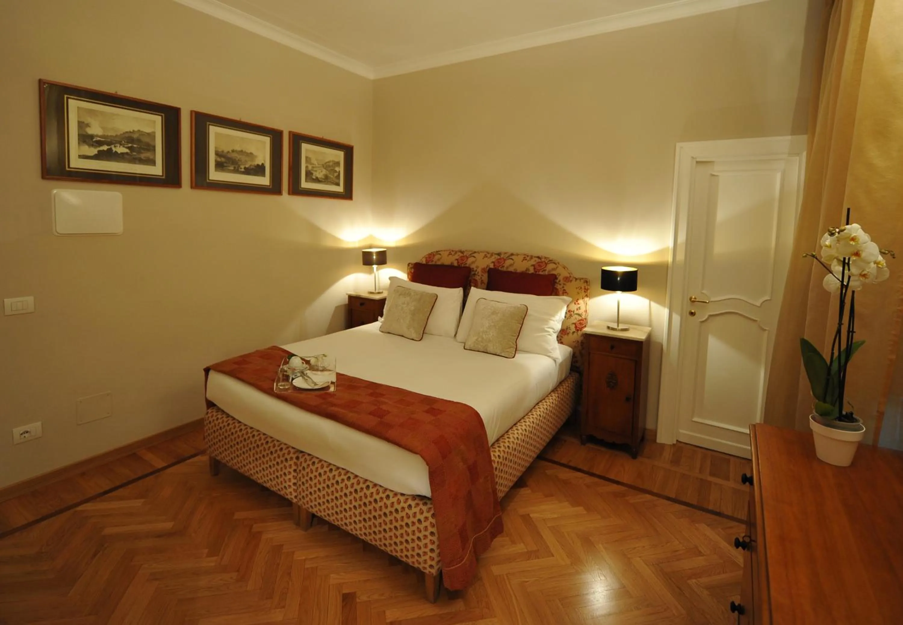 Bed in Angel Spagna Suite