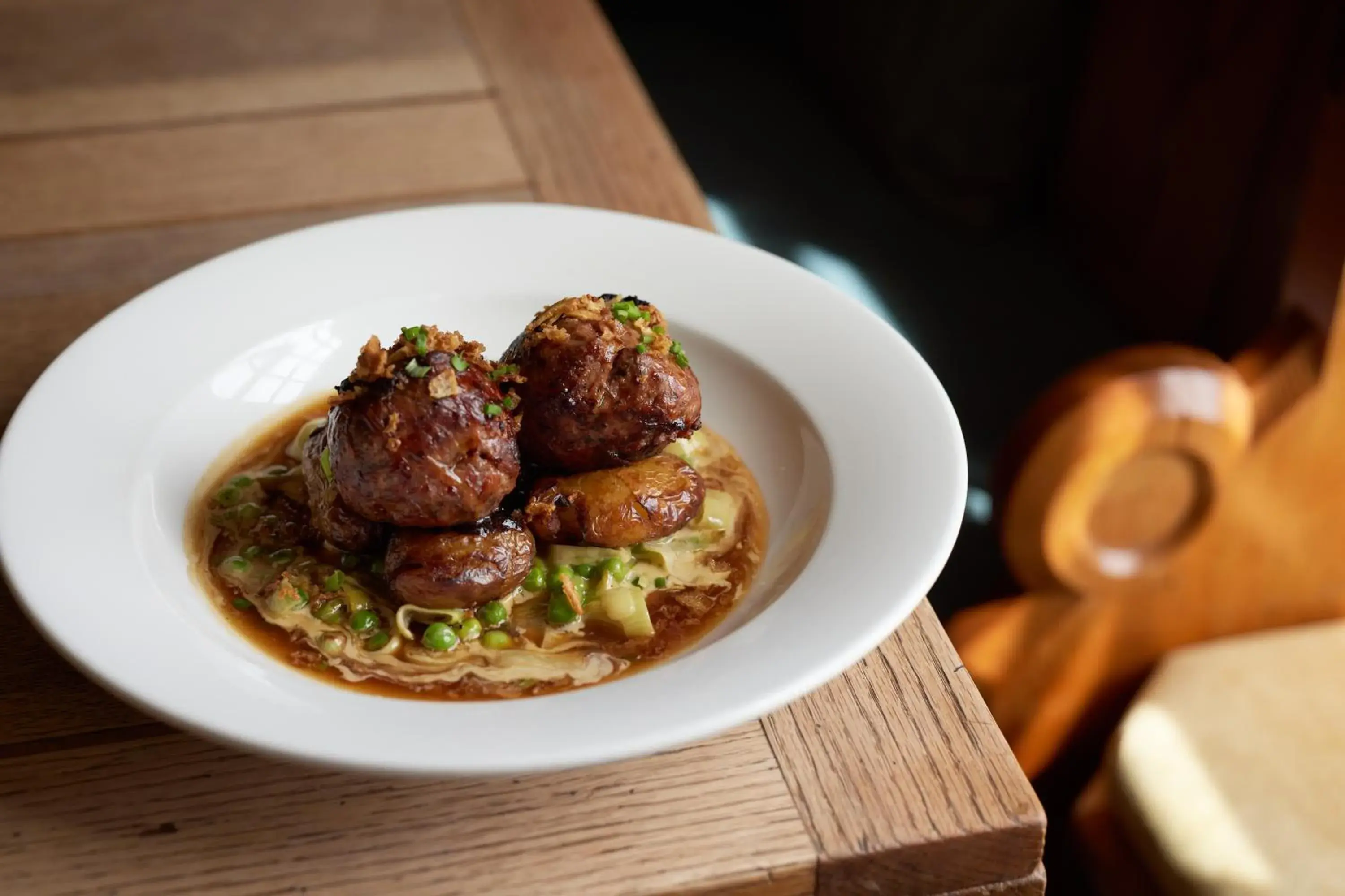 Food and drinks in The Dog & Gun Inn Food and drinks in The Dog & Gun Inn