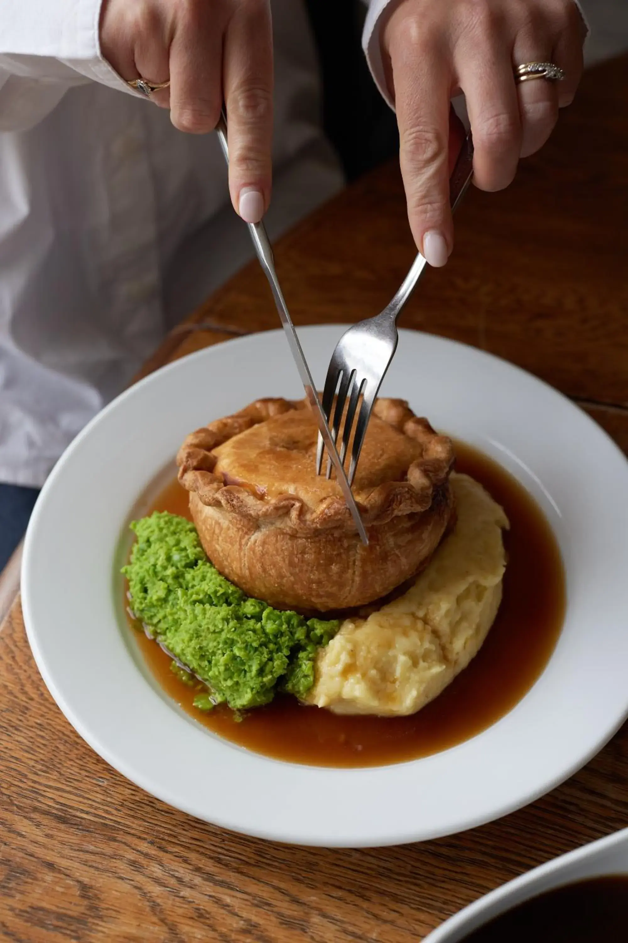 Food and drinks in The Dog & Gun Inn Food and drinks in The Dog & Gun Inn