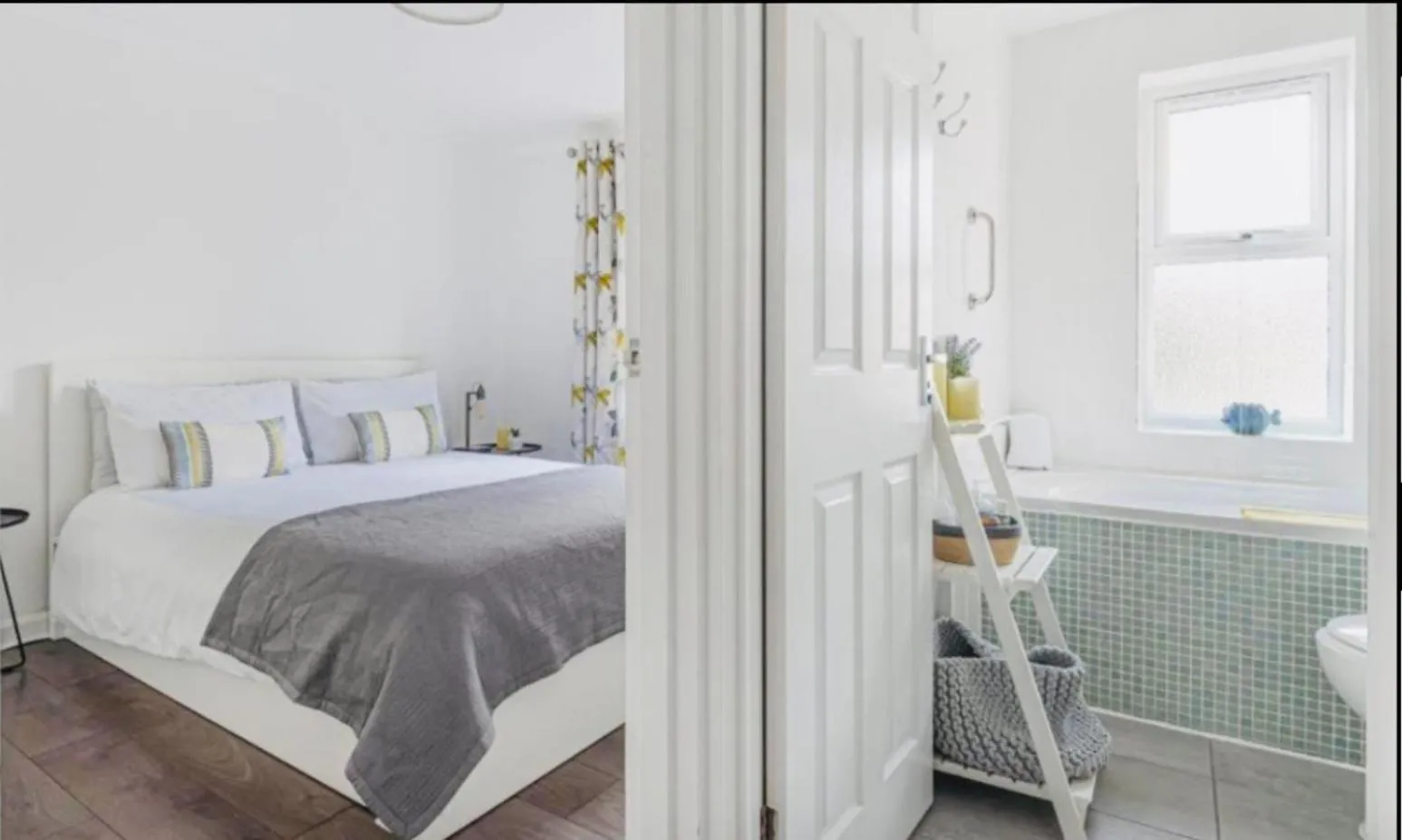 Bathroom, Bed in La casetta d'Àneu
