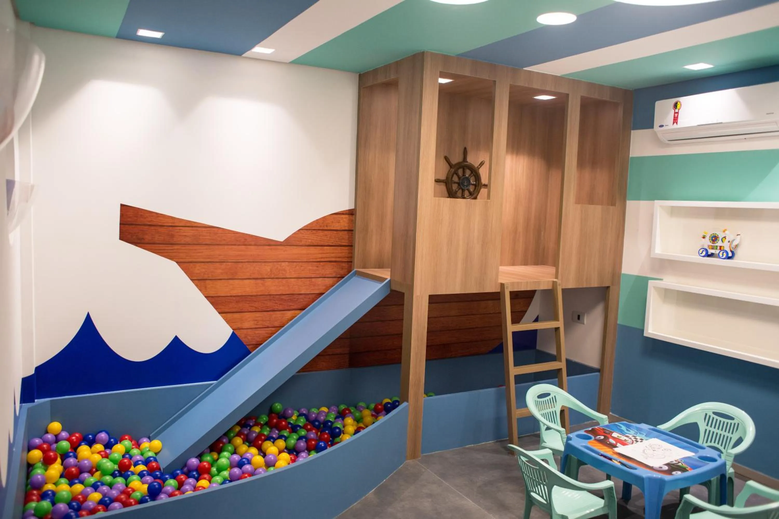 Kids's club in Acqua Suítes Maceió